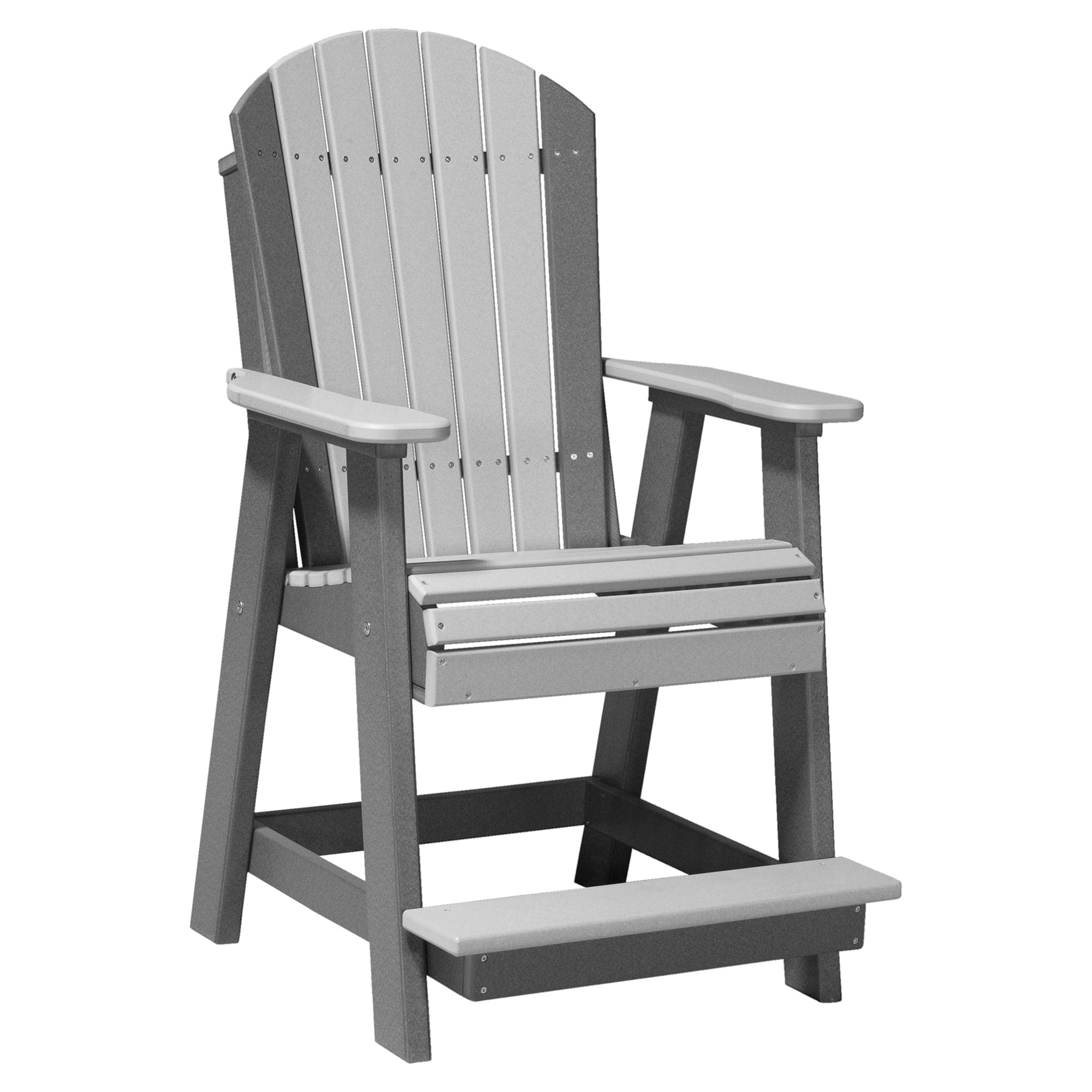 Luxcraft Poly Composite Adirondack Balcony Chair