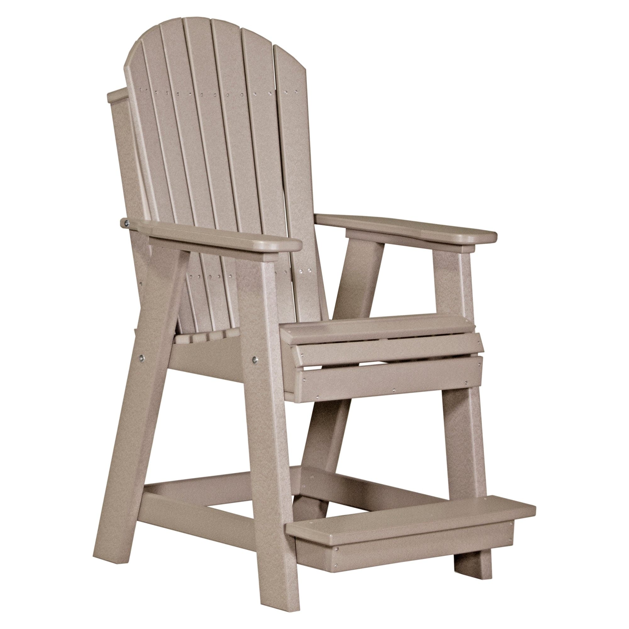 Luxcraft Poly Composite Adirondack Balcony Chair