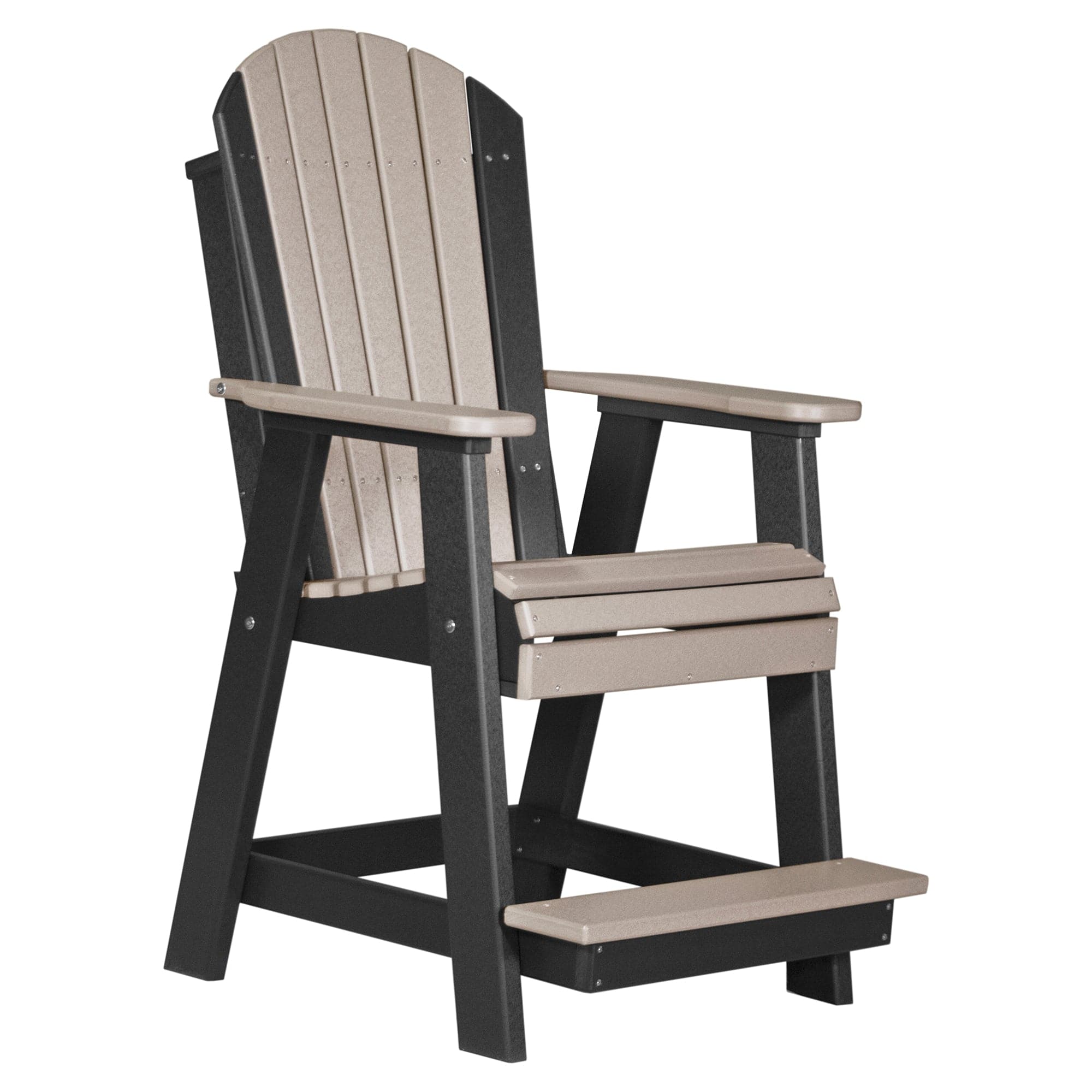 Luxcraft Poly Composite Adirondack Balcony Chair