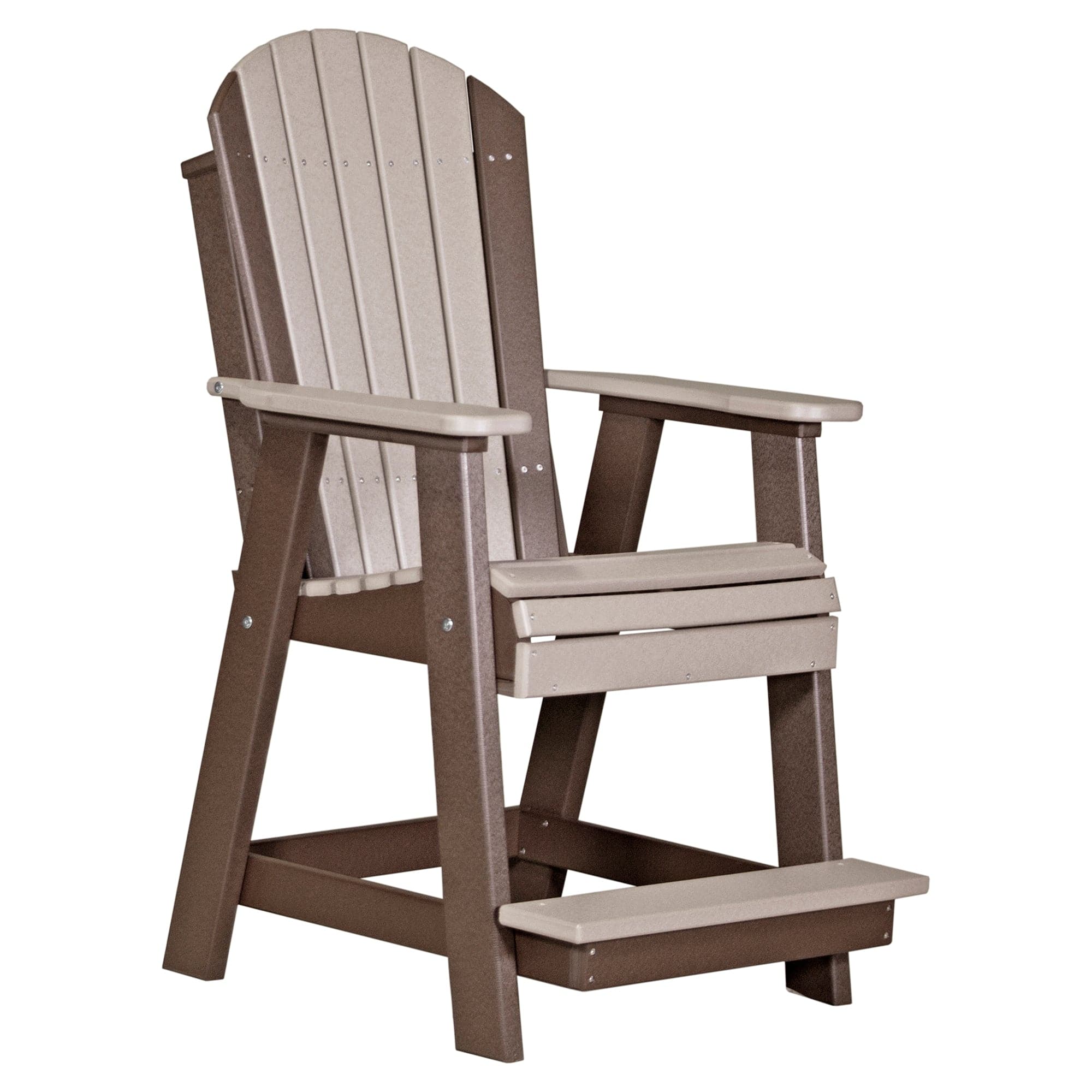 Luxcraft Poly Composite Adirondack Balcony Chair