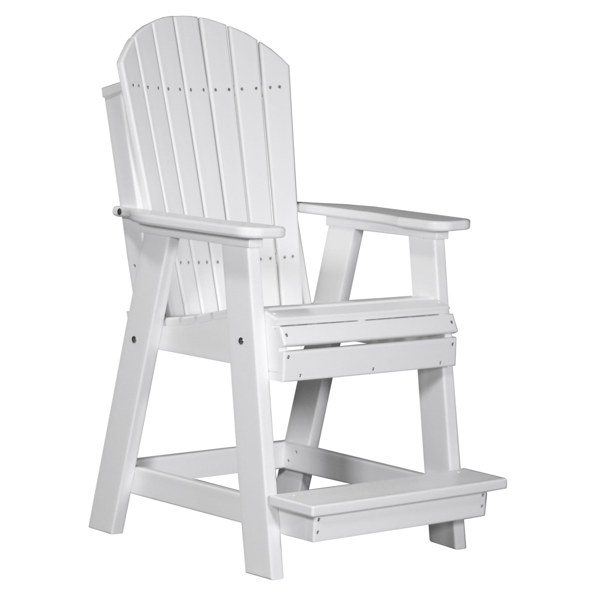 Luxcraft Poly Composite Adirondack Balcony Chair