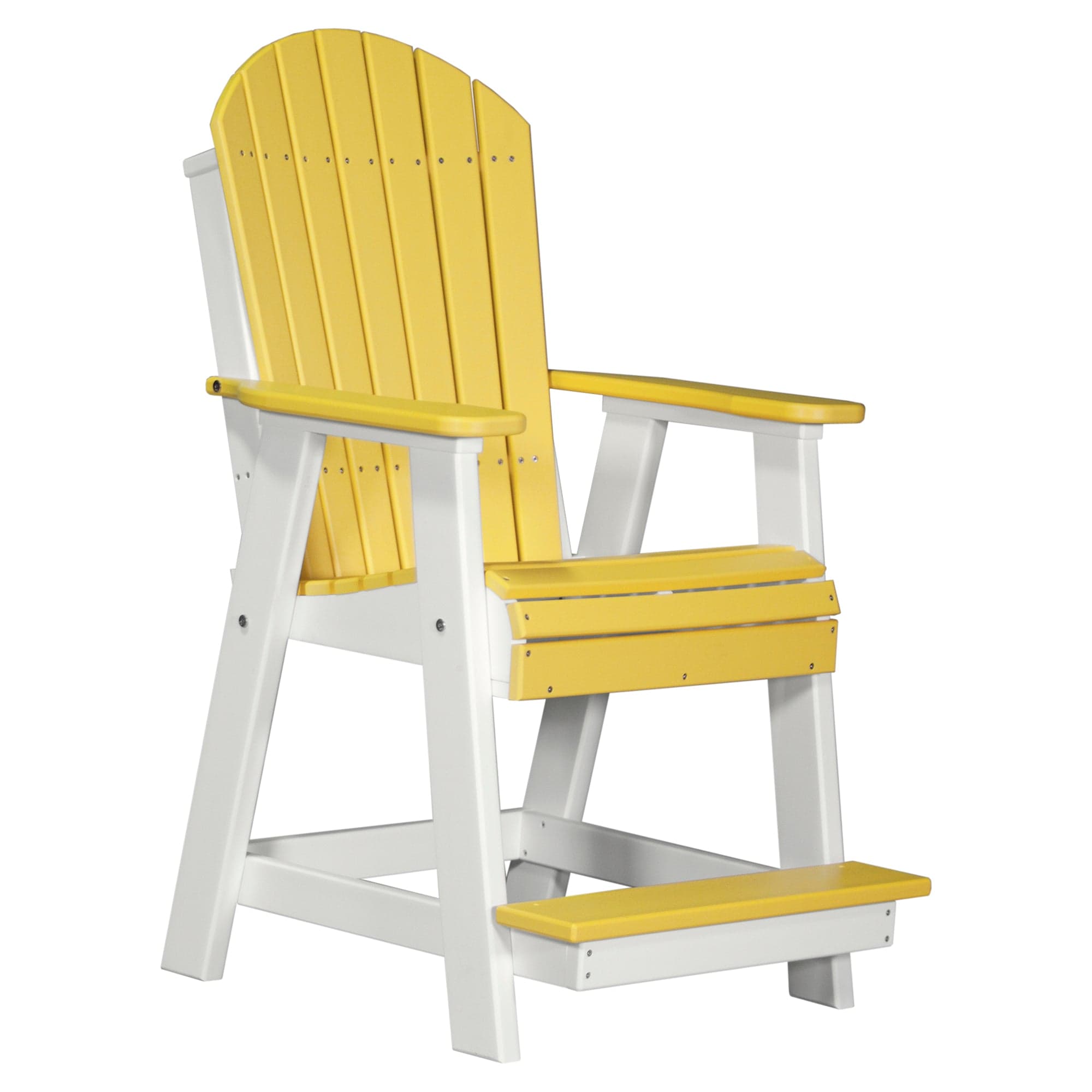 Luxcraft Poly Composite Adirondack Balcony Chair