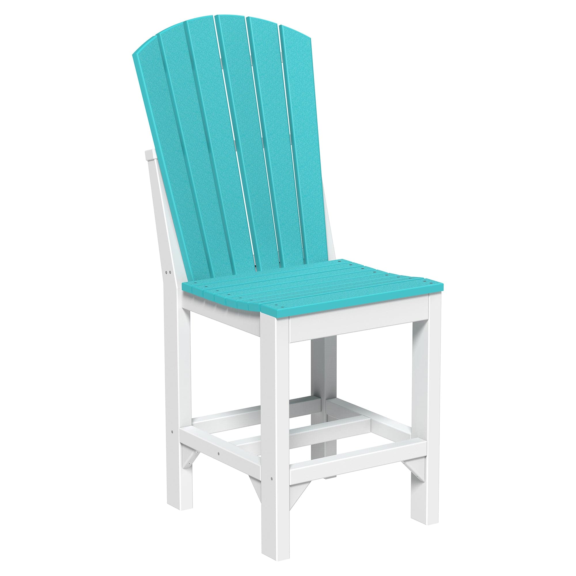 Luxcraft Poly Composite Adirondack Side Counter Chair