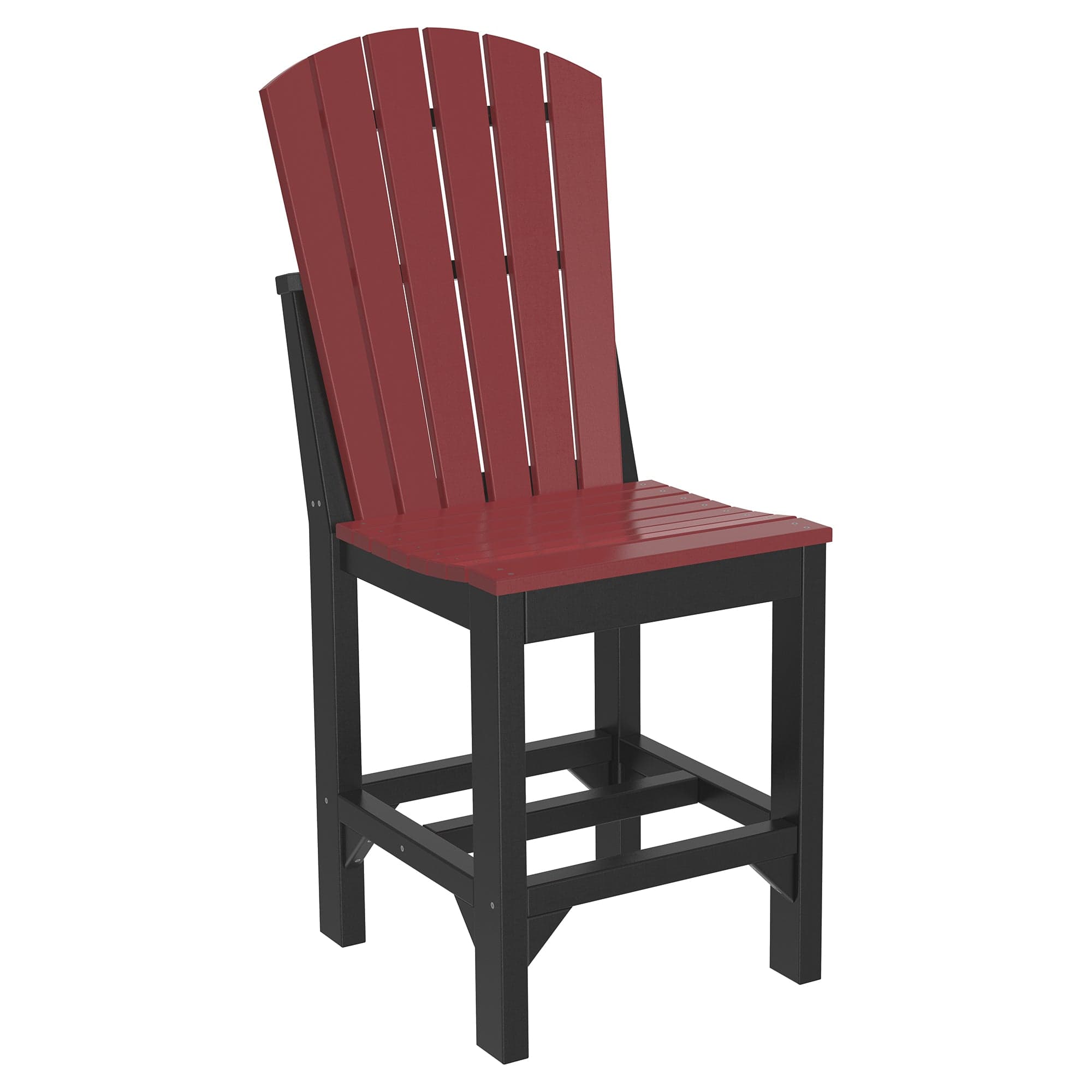 Luxcraft Poly Composite Adirondack Side Counter Chair