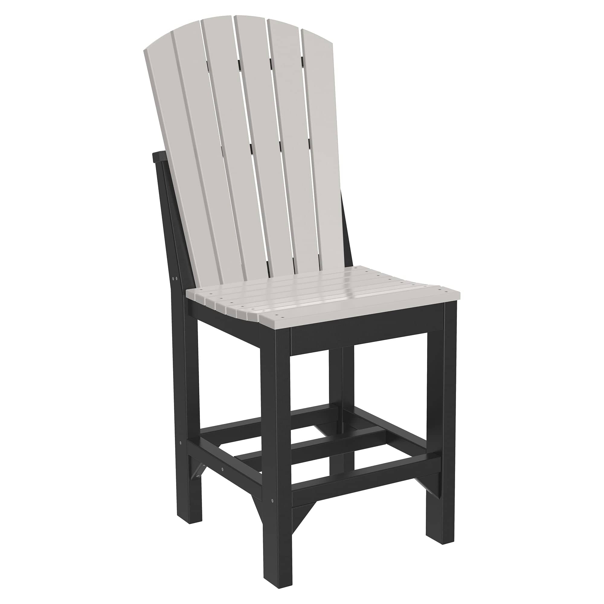 Luxcraft Poly Composite Adirondack Side Counter Chair
