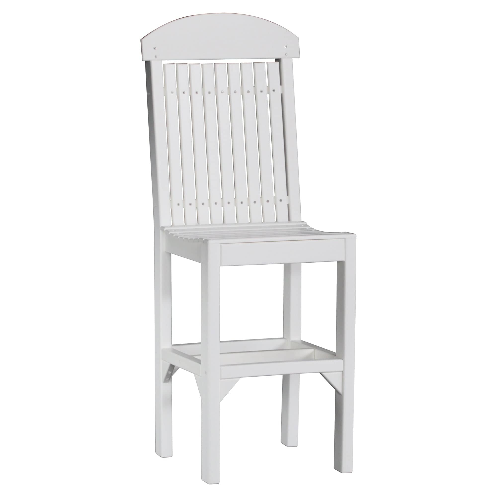 Luxcraft Classic Poly Lumber Bar-Height Dining Chair