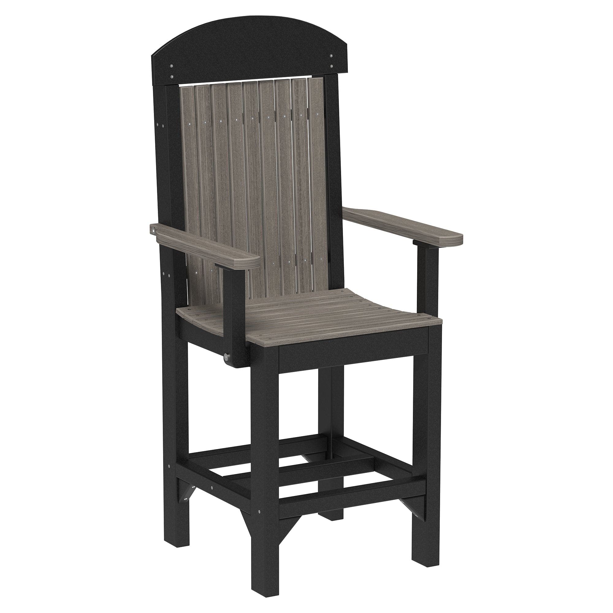 Luxcraft Classic Counter Height Poly Arm Chair