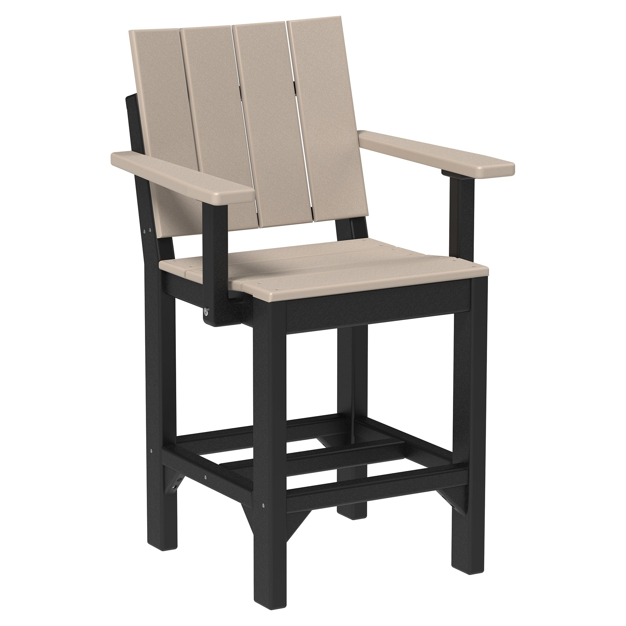 Luxcraft Poly Composite Urban Counter Arm Chair