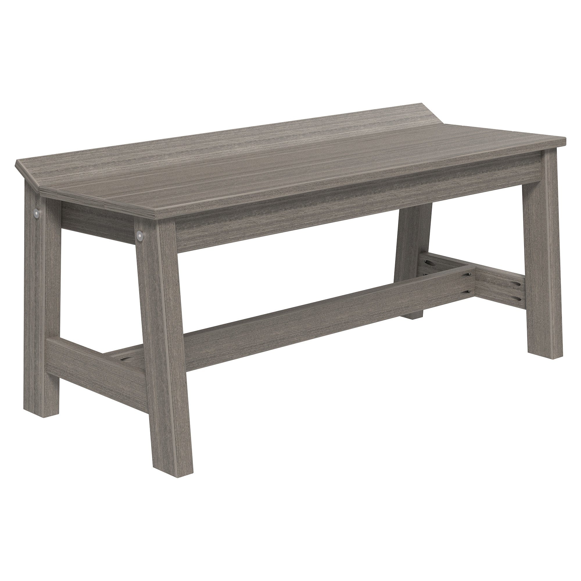 Luxcraft Poly Lumber Cafe Dining Bench