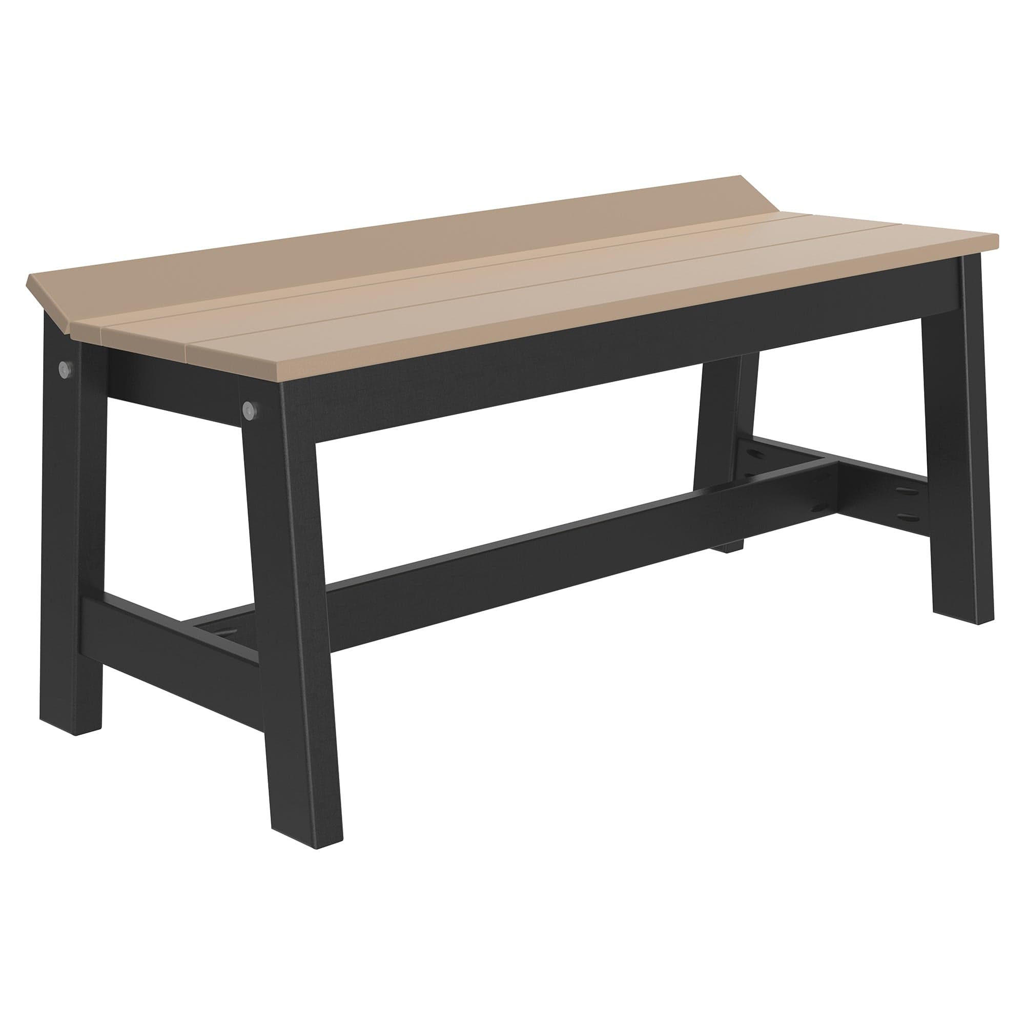 Luxcraft Poly Lumber Cafe Dining Bench