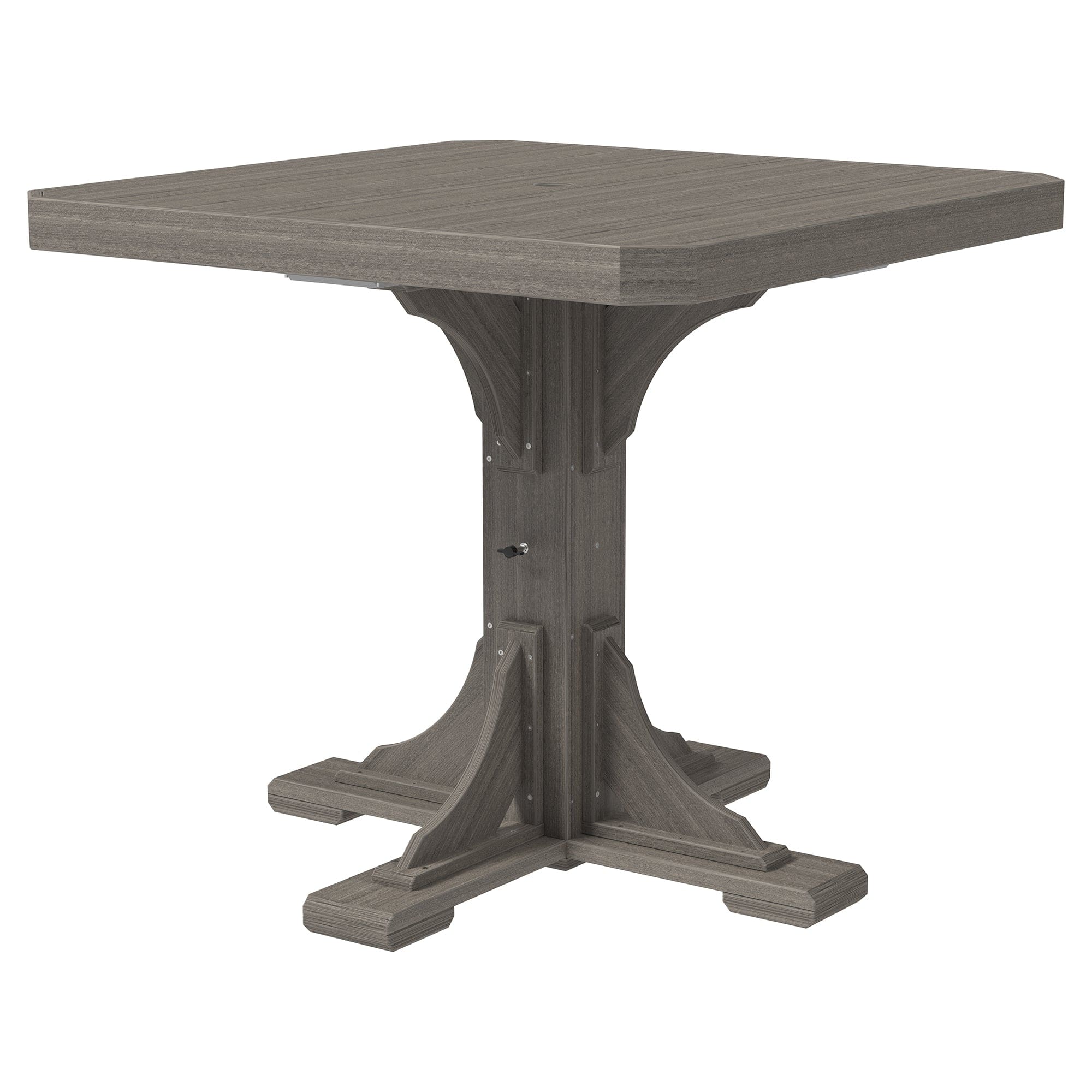 Luxcraft Poly Lumber Square Counter Height Dining Table