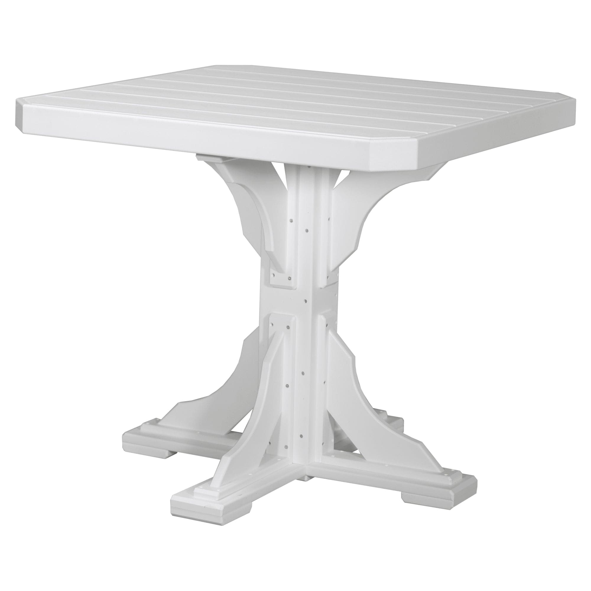 Luxcraft Poly Lumber Square Counter Height Dining Table