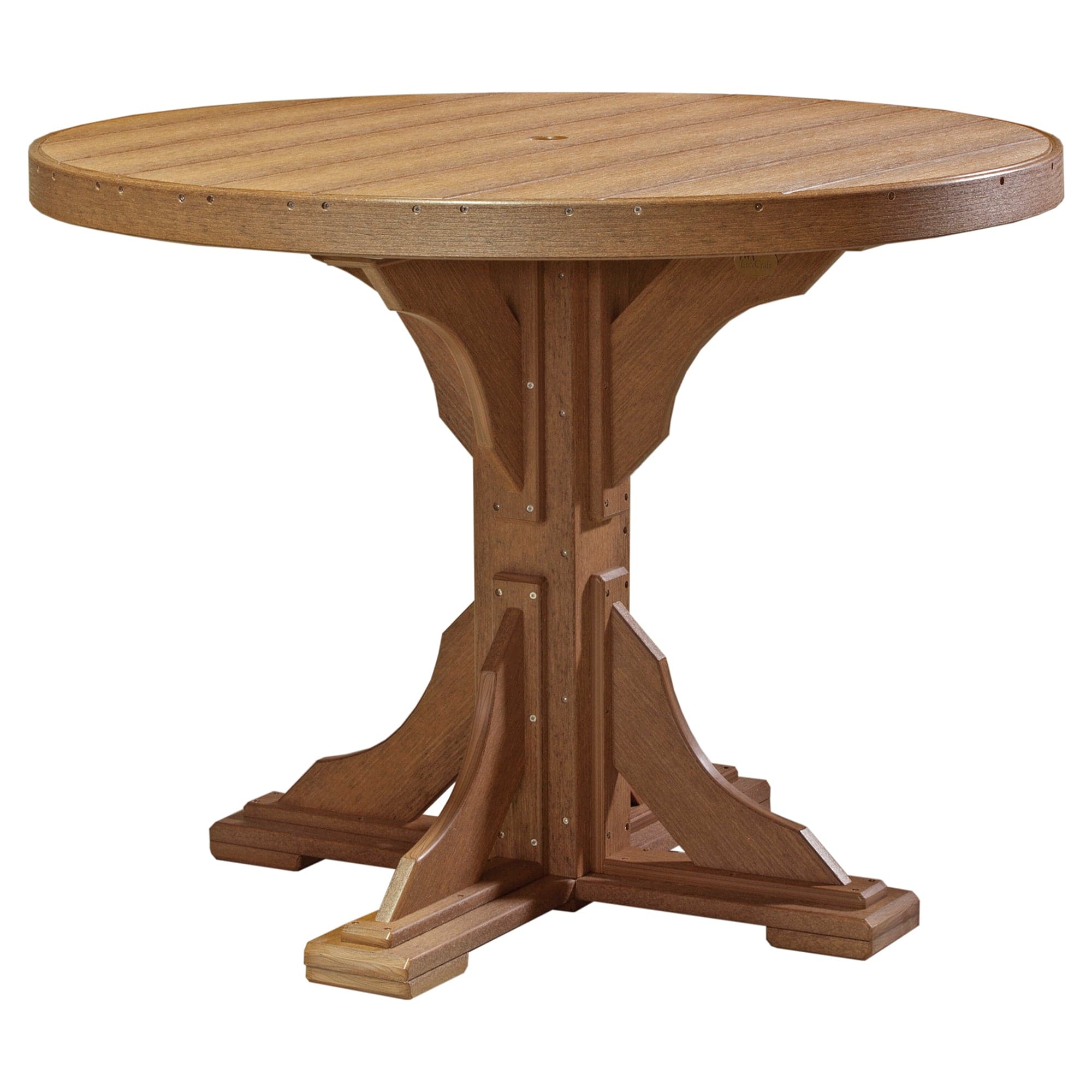 Luxcraft Poly Composite Round Outdoor Counter Table