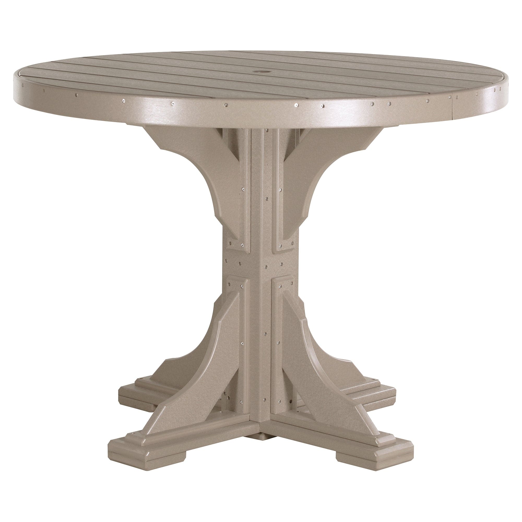 Luxcraft Poly Composite Round Outdoor Counter Table