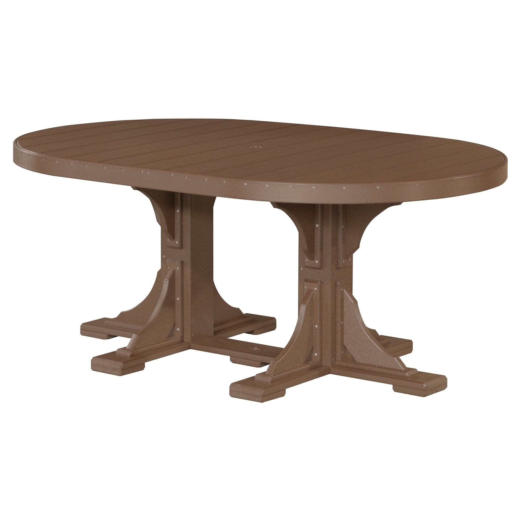 Luxcraft Poly Composite Oval Dining Table