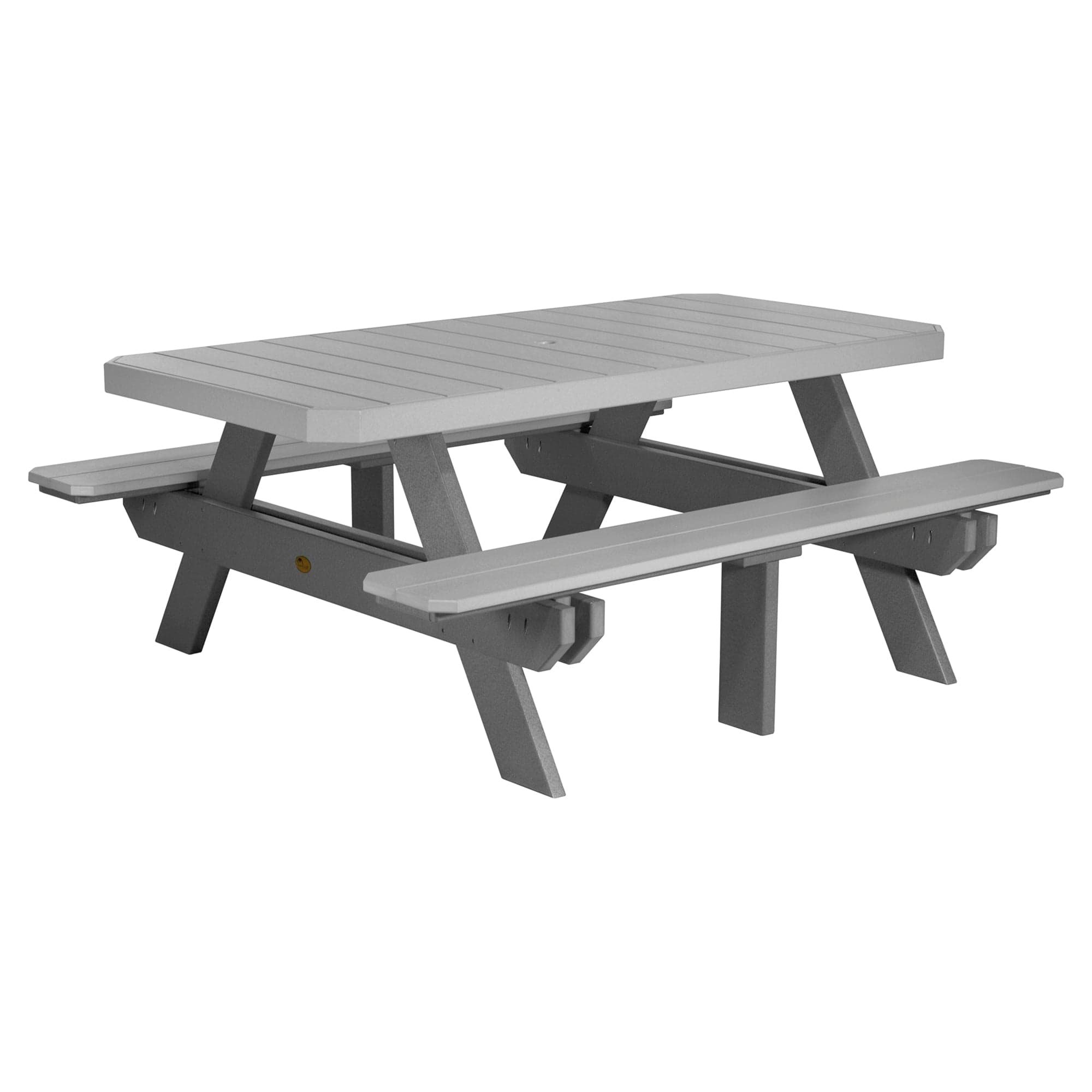 Luxcraft Poly Lumber Rectangular Picnic Table