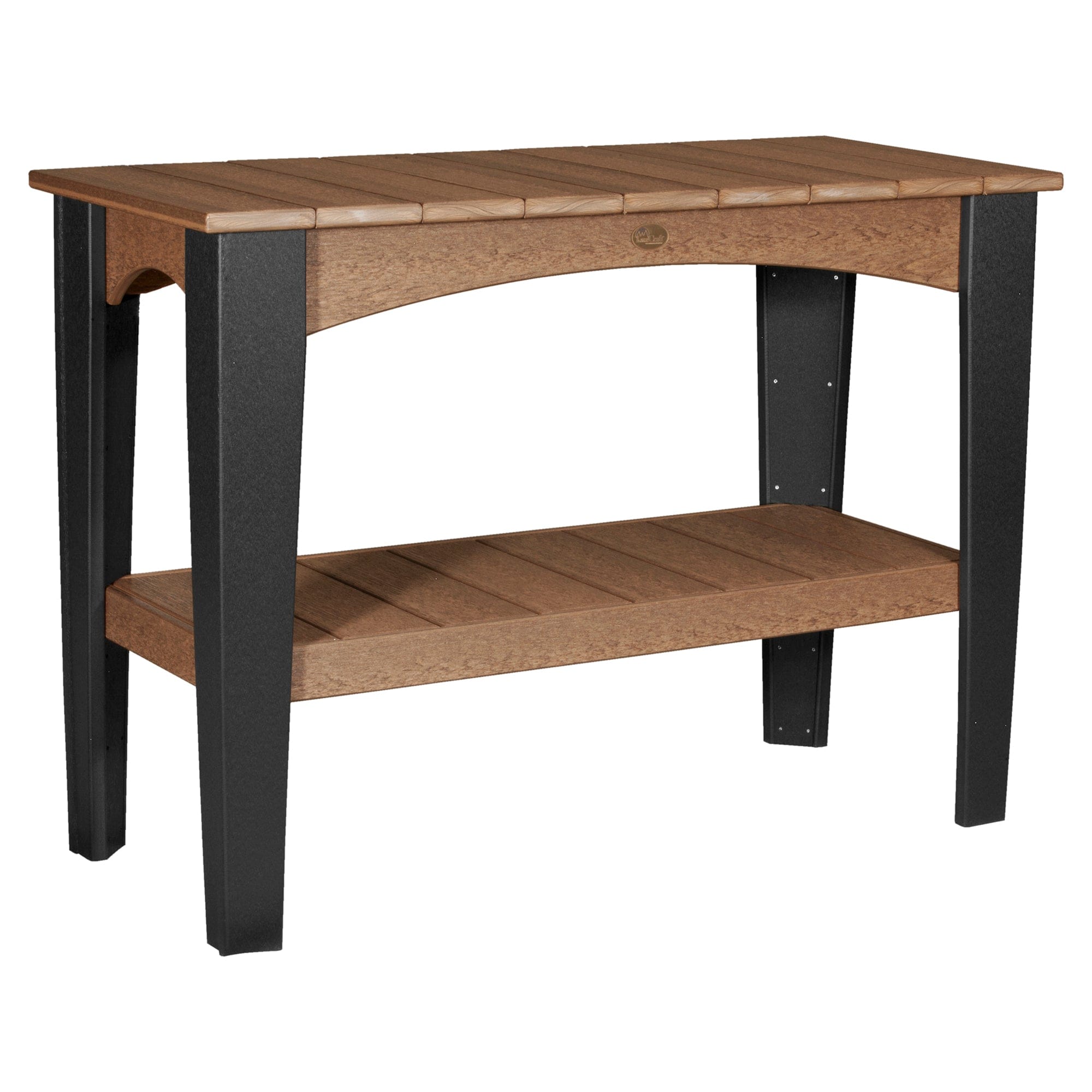 Luxcraft Poly Lumber Island Buffet Table