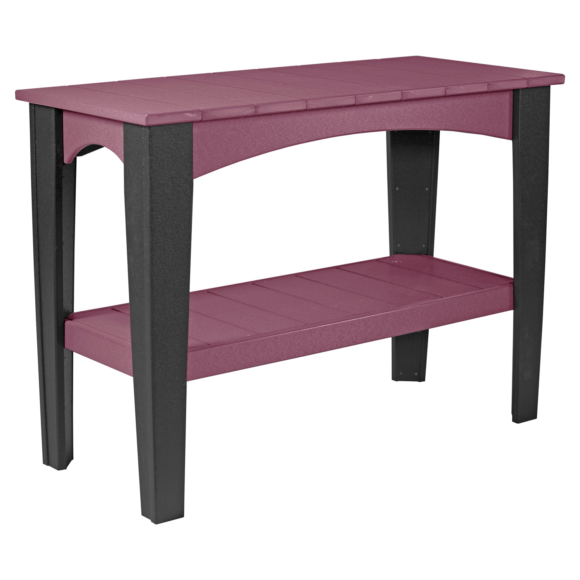 Luxcraft Poly Lumber Island Buffet Table