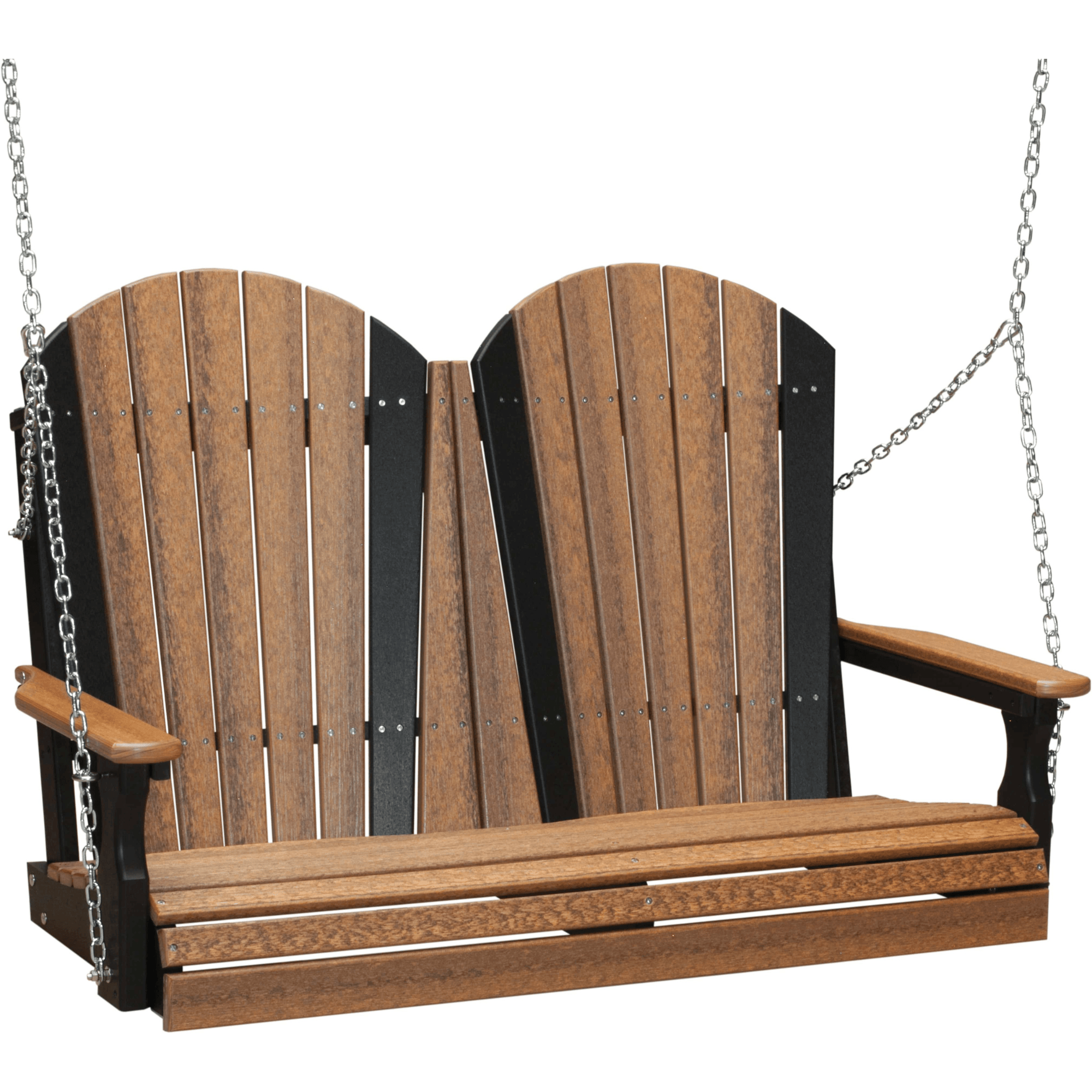 LuxCraft Adirondack 4-Foot Poly Composite Porch Swing