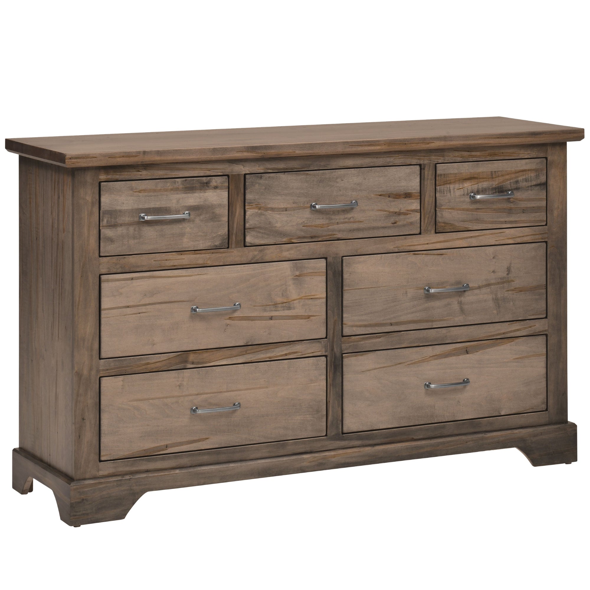 High Bank Woodworks Pendleton 7-Drawer Maple Dresser