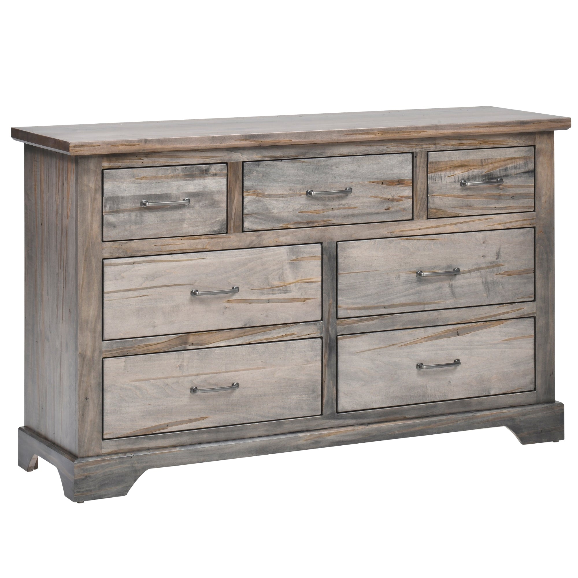 High Bank Woodworks Pendleton 7-Drawer Maple Dresser