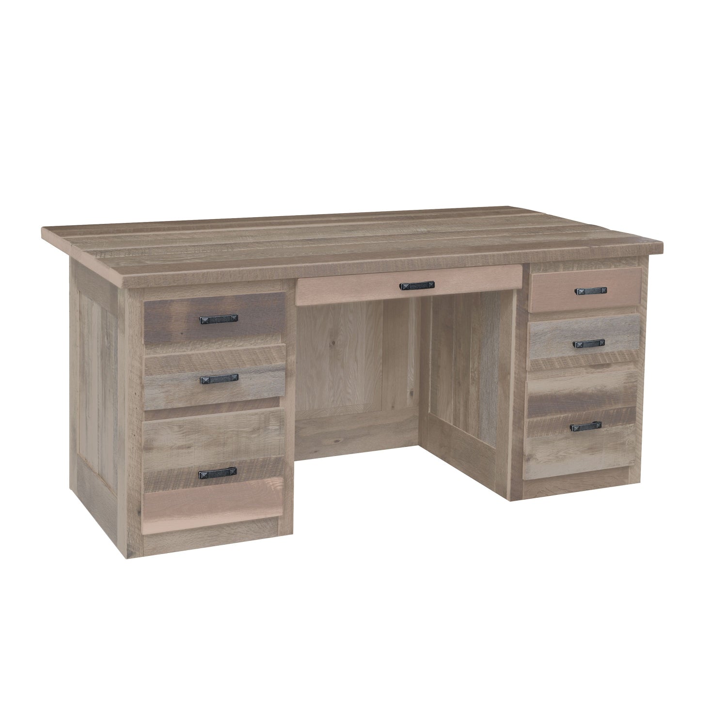 Legacy Estate Roscoe Reclaimed Barnwood Kneehole Desk