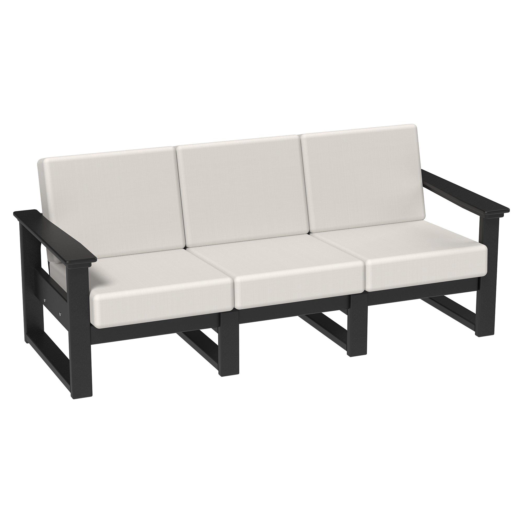 LuxCraft Poly Composite Lanai Deep Seating Sofa with Cushion