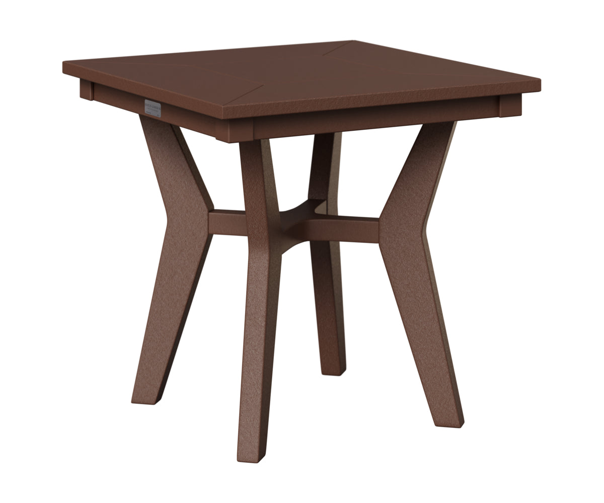 Berlin Gardens Mayhew Outdoor Poly Lumber Square End Table