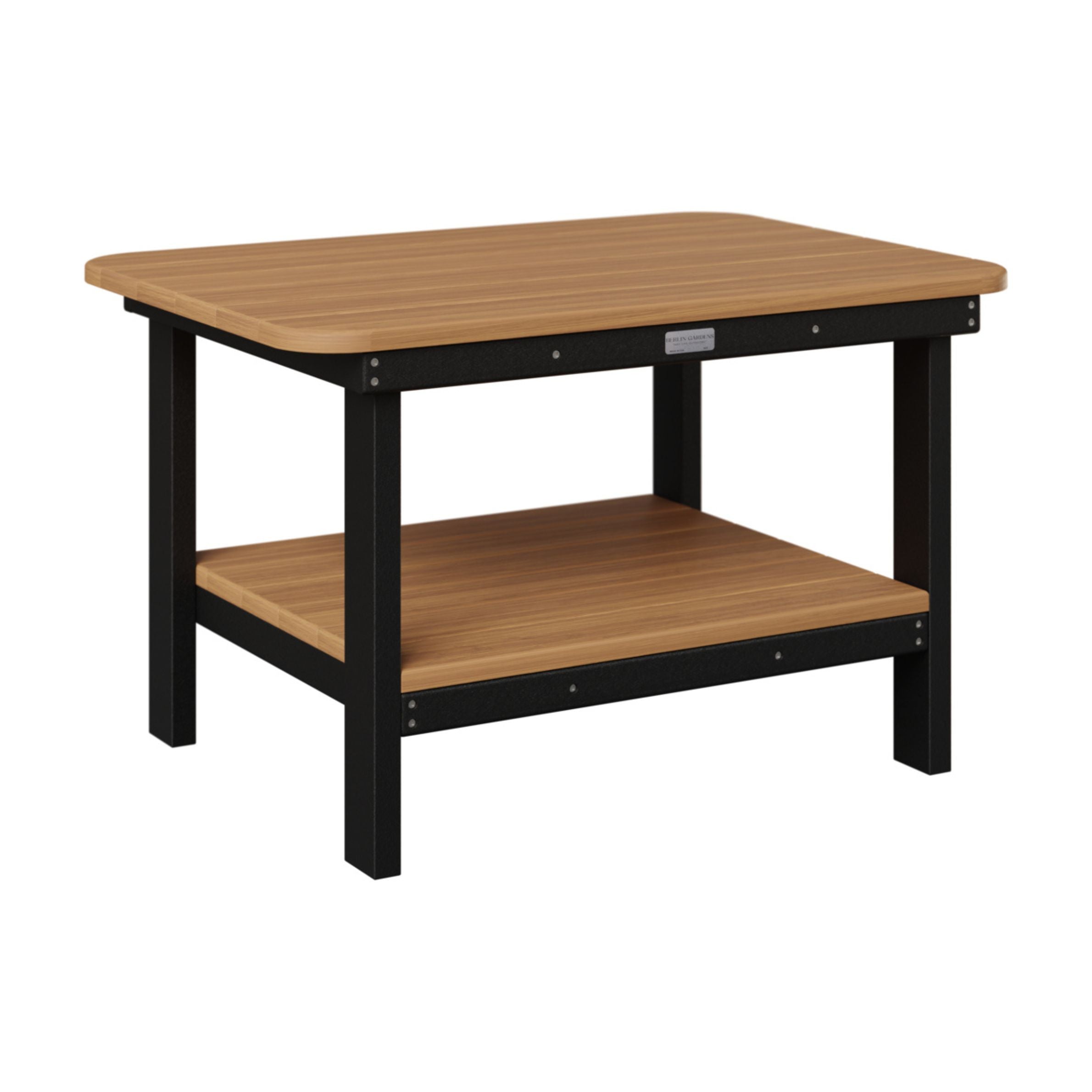 Berlin Gardens Outdoor Poly Lumber Rectangle Coffee Table