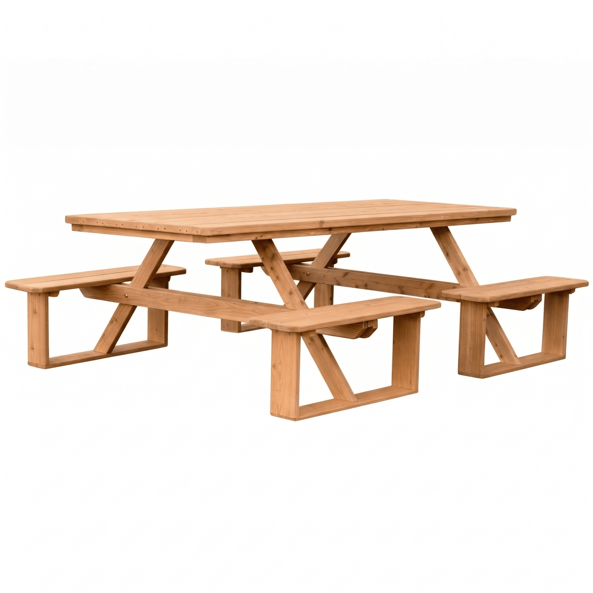 Keystone Amish Co. Red Cedar 8 Foot Walk-In Outdoor Table
