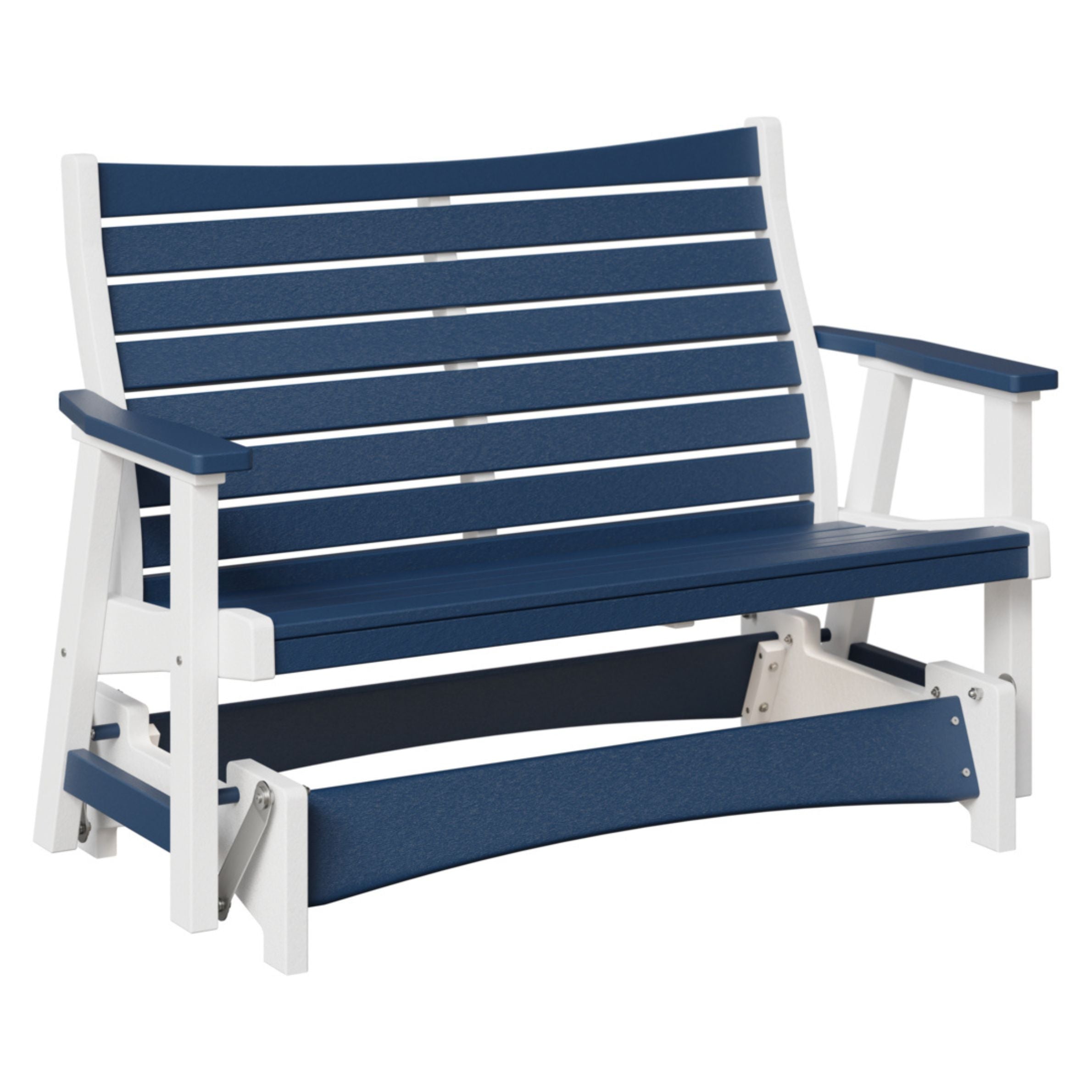 Berlin Gardens Bristol Poly Lumber Double Glider