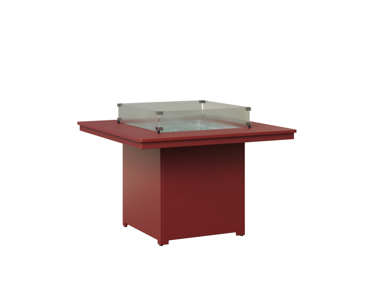 Berlin Gardens Numa Outdoor Poly Lumber Fire Pit Dining Height Table
