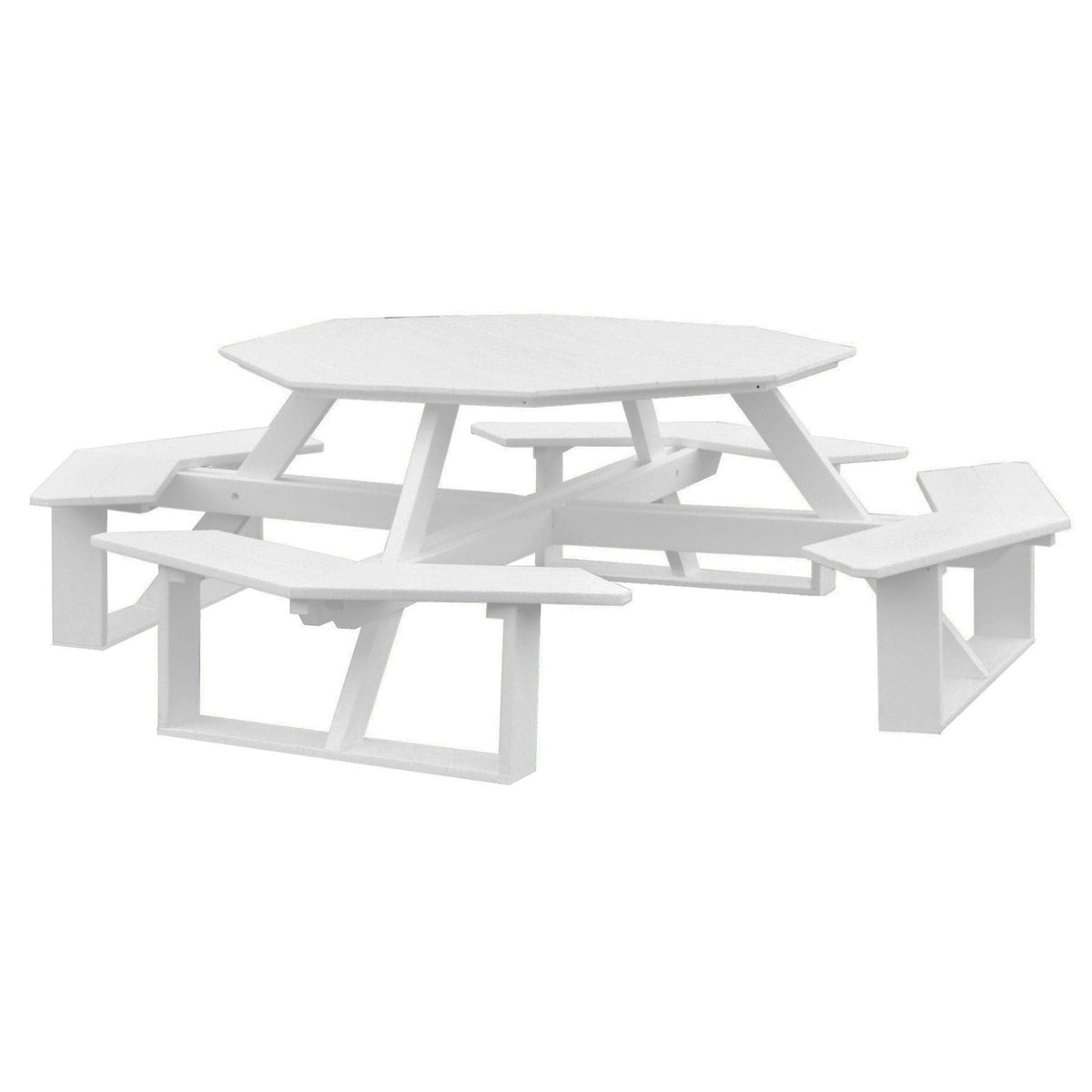 Keystone Amish Co. Octagon Walk-In Poly Picnic Table