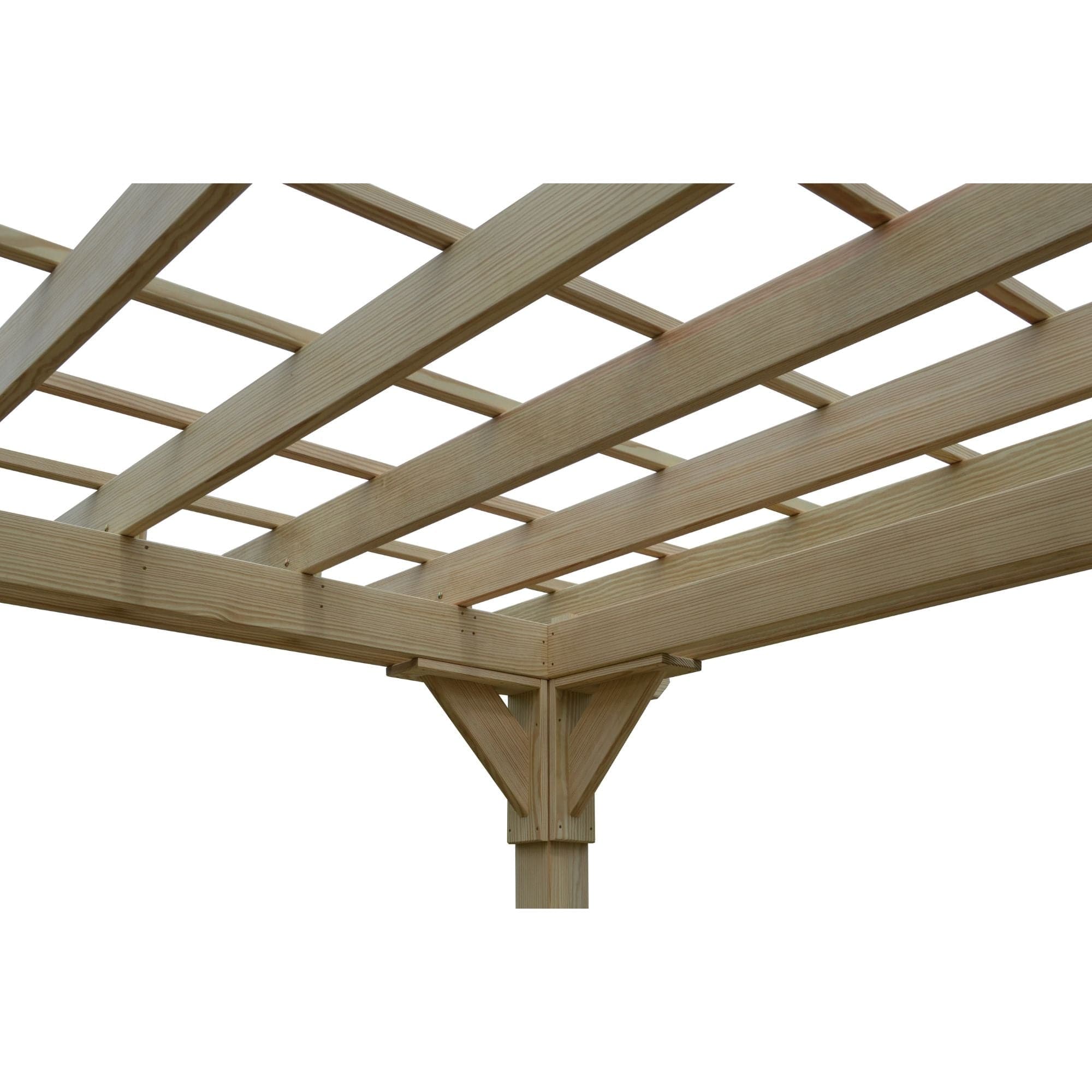 Keystone Amish Co. Pressure Treated Wood Pergola