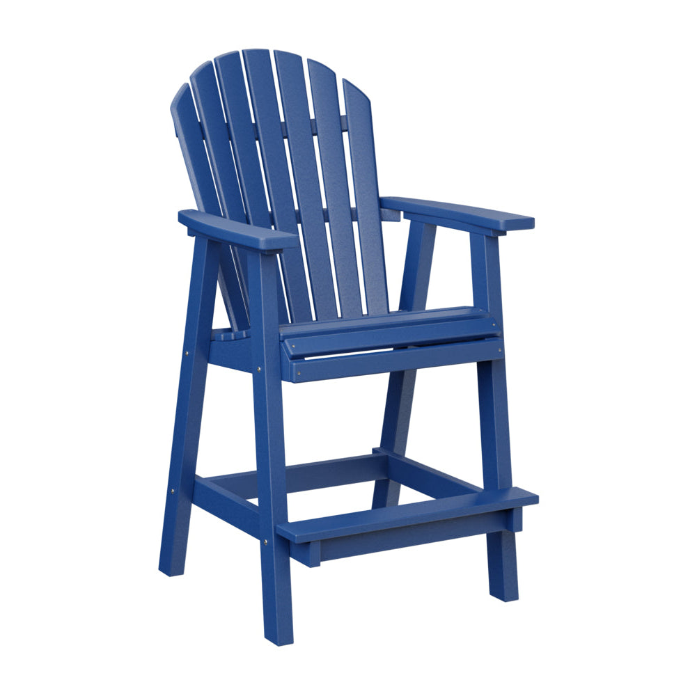 Berlin Gardens Comfo Back Poly Lumber Bar Chair