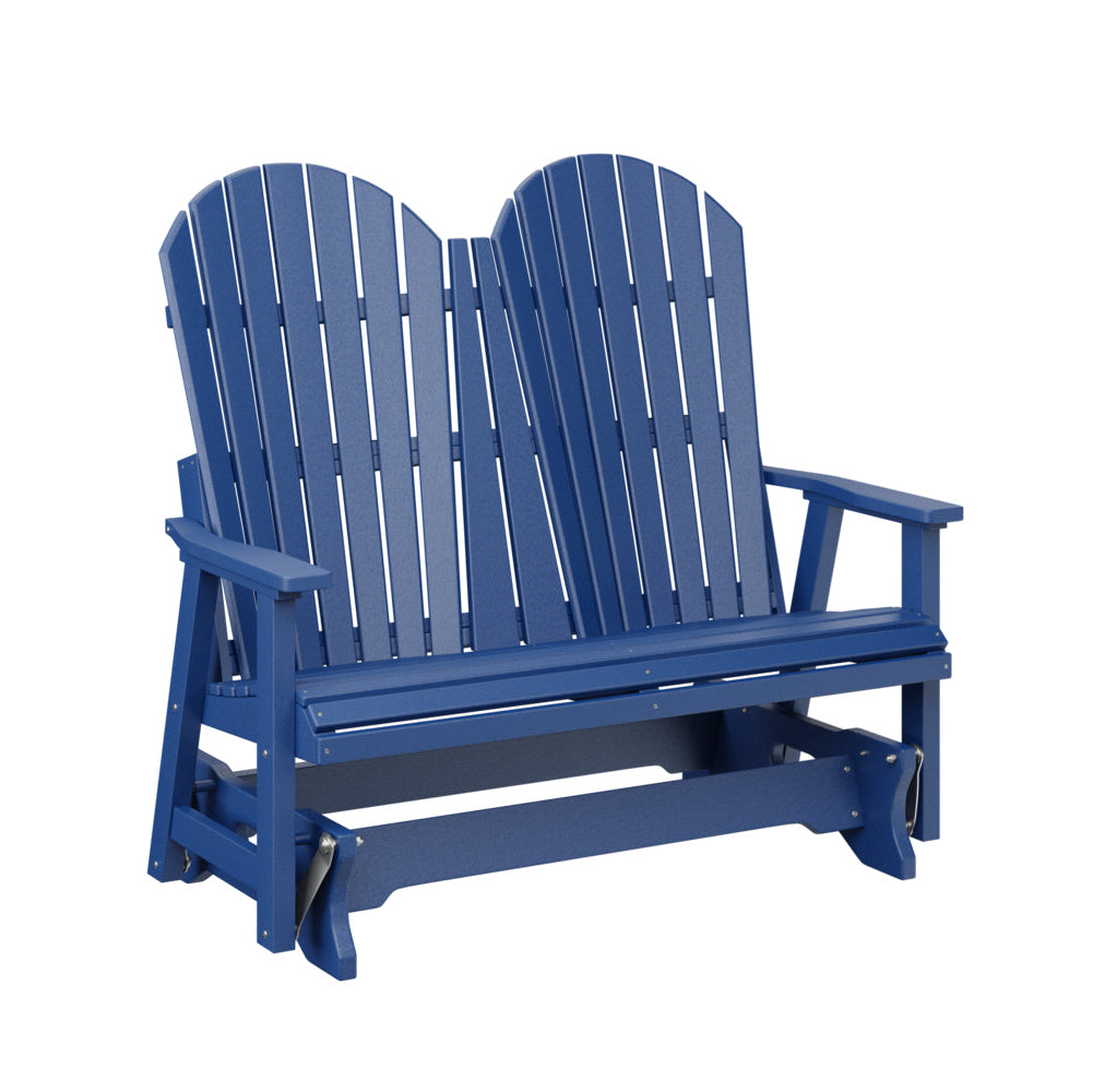 Berlin Gardens Comfo Back Poly Lumber Double Glider
