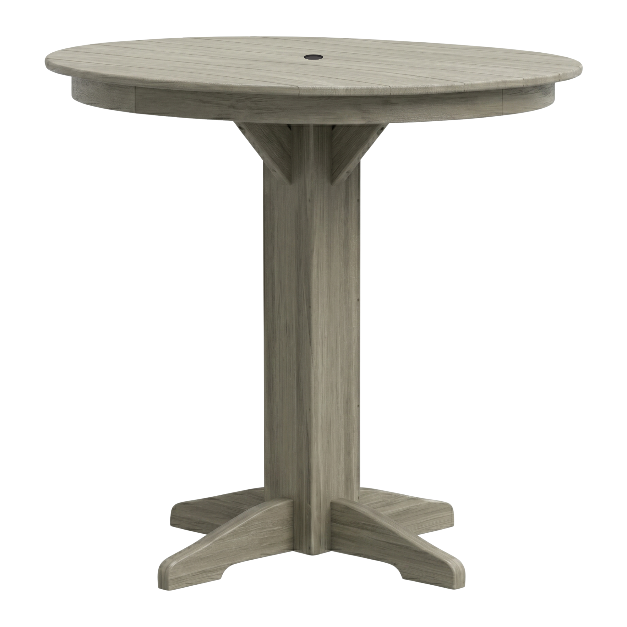 Keystone Amish Co. Poly Composite Round Outdoor Bar Height Table