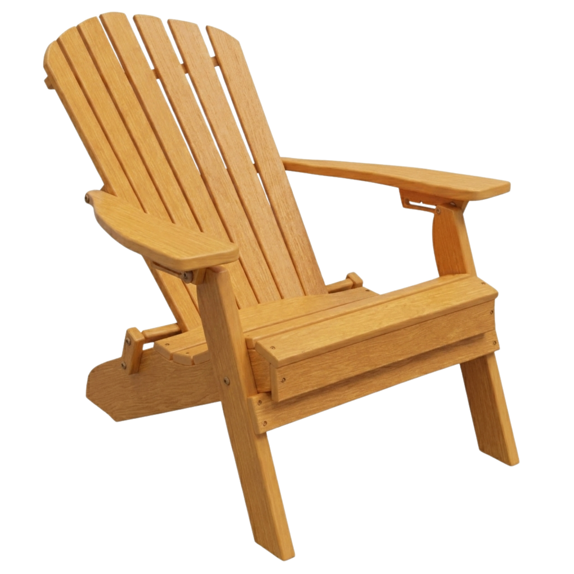 Keystone Amish Co. Poly Lumber Folding Adirondack Chair