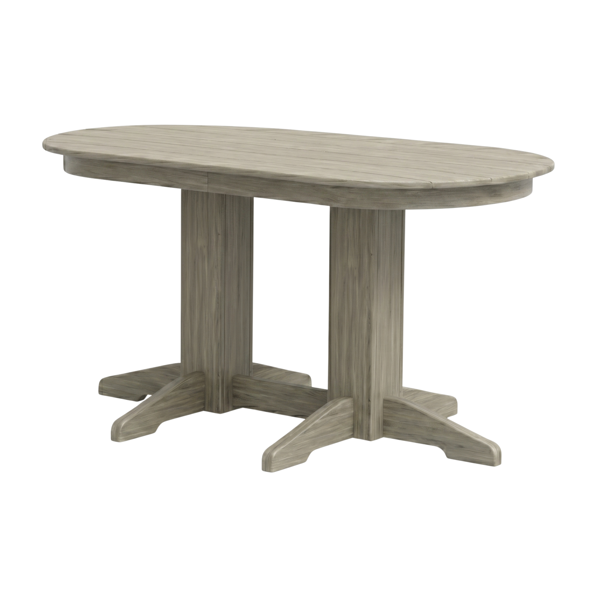 Keystone Amish Co. Poly Composite Oval Outdoor Dining Table
