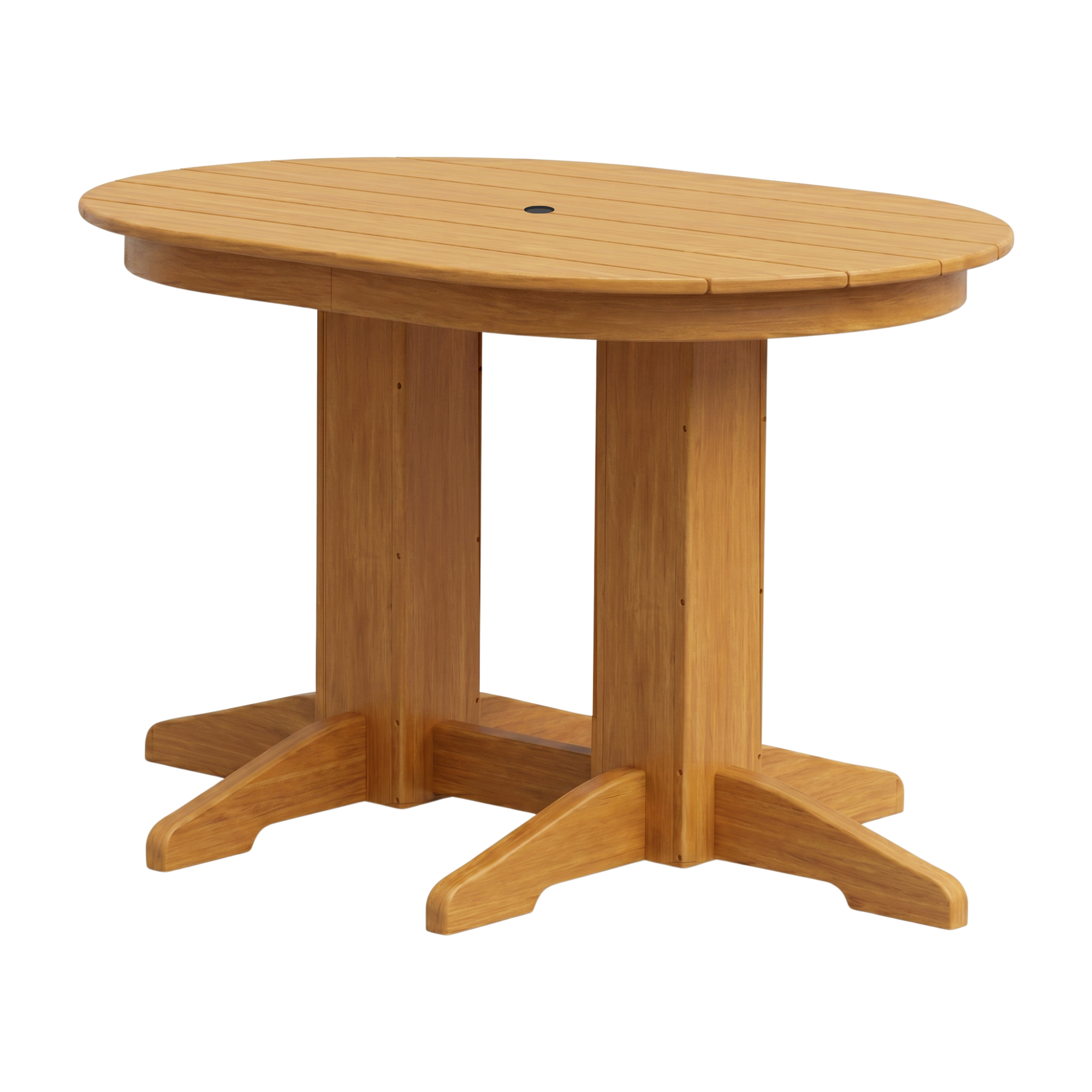 Keystone Amish Co. Poly Composite Oval Outdoor Dining Table