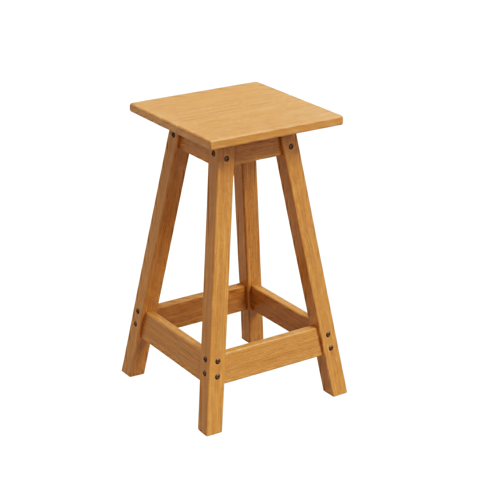 Keystone Amish Co. Square Poly Outdoor Counter Stool