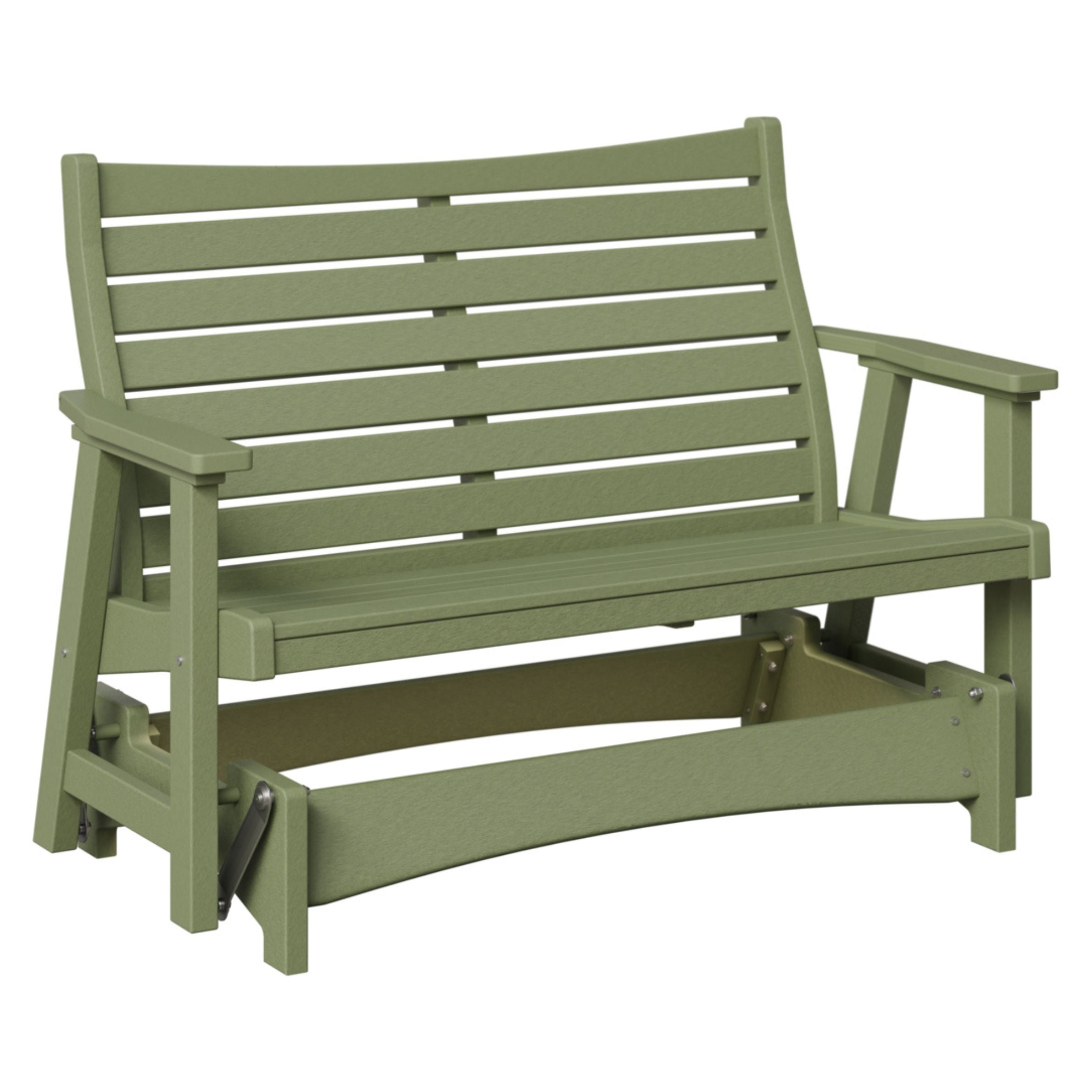 Berlin Gardens Bristol Poly Lumber Double Glider