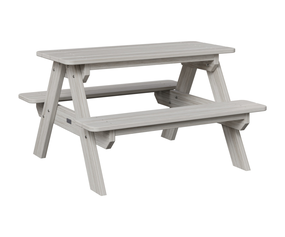 Berlin Gardens Kids Poly Lumber Rectangular Picnic Table