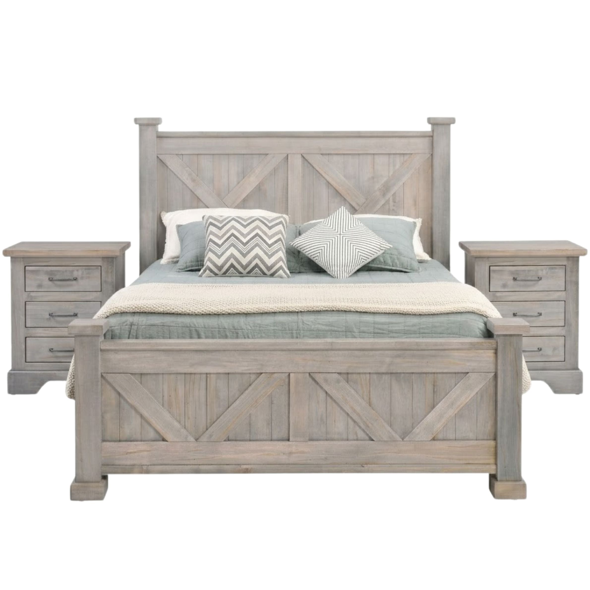 High Bank Woodworks Pendleton 3-Piece Maple Bedroom Set