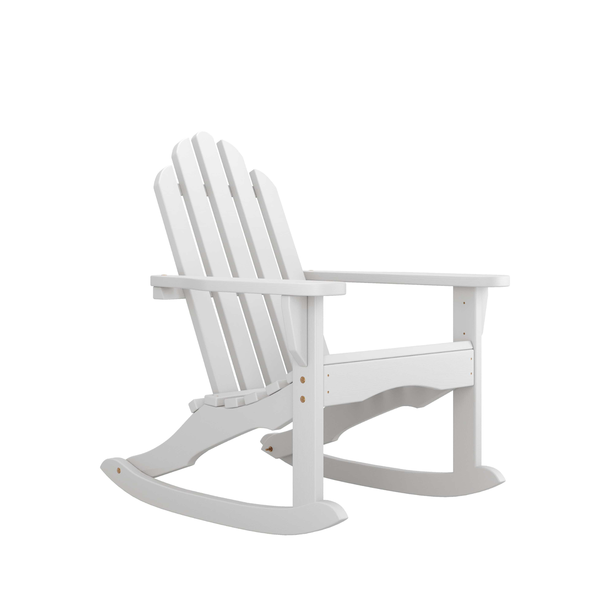 Amish Casual Adirondack Heavy Duty Rocking Chair