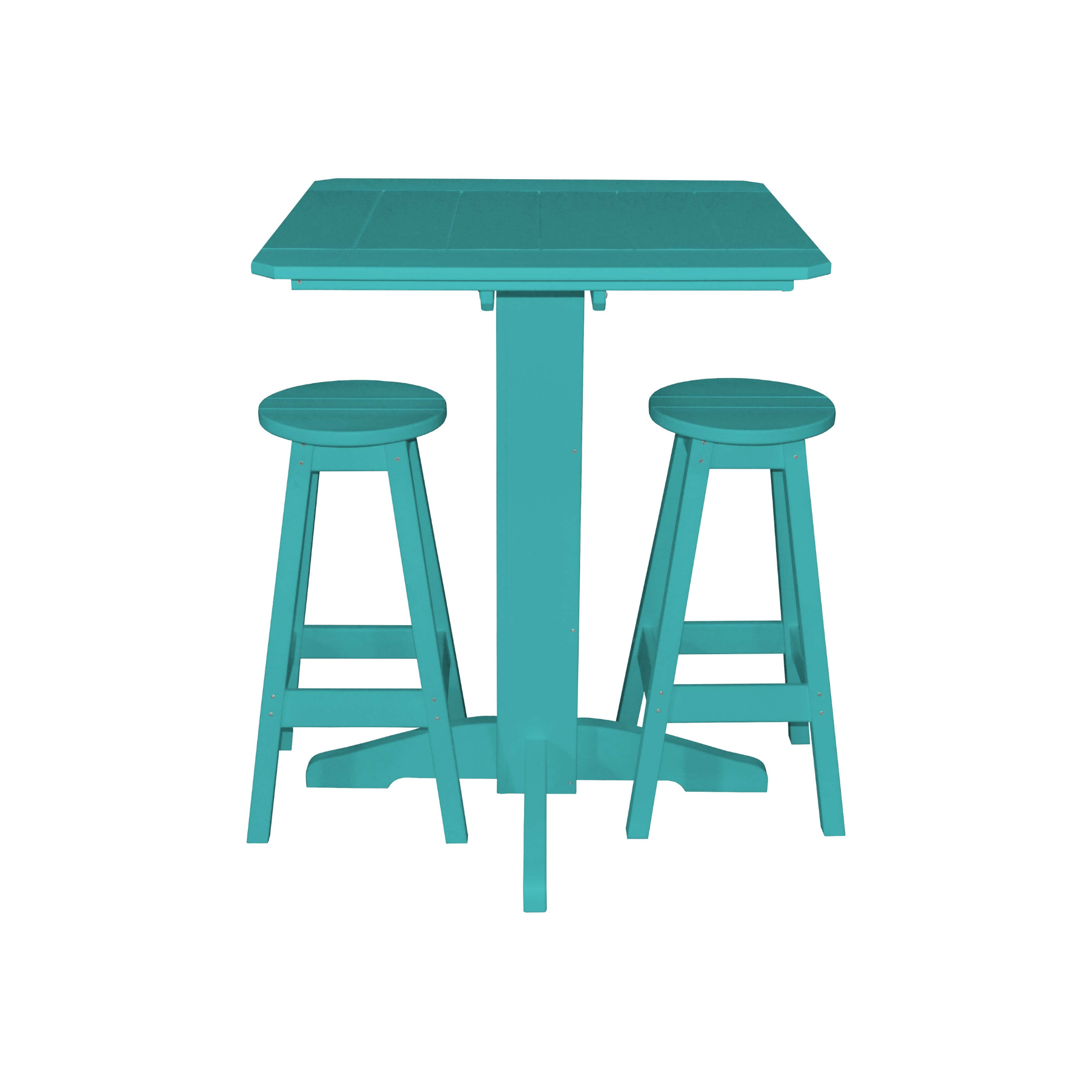 Keystone Amish Co. Sierra 3-Piece Poly Outdoor Bar Set