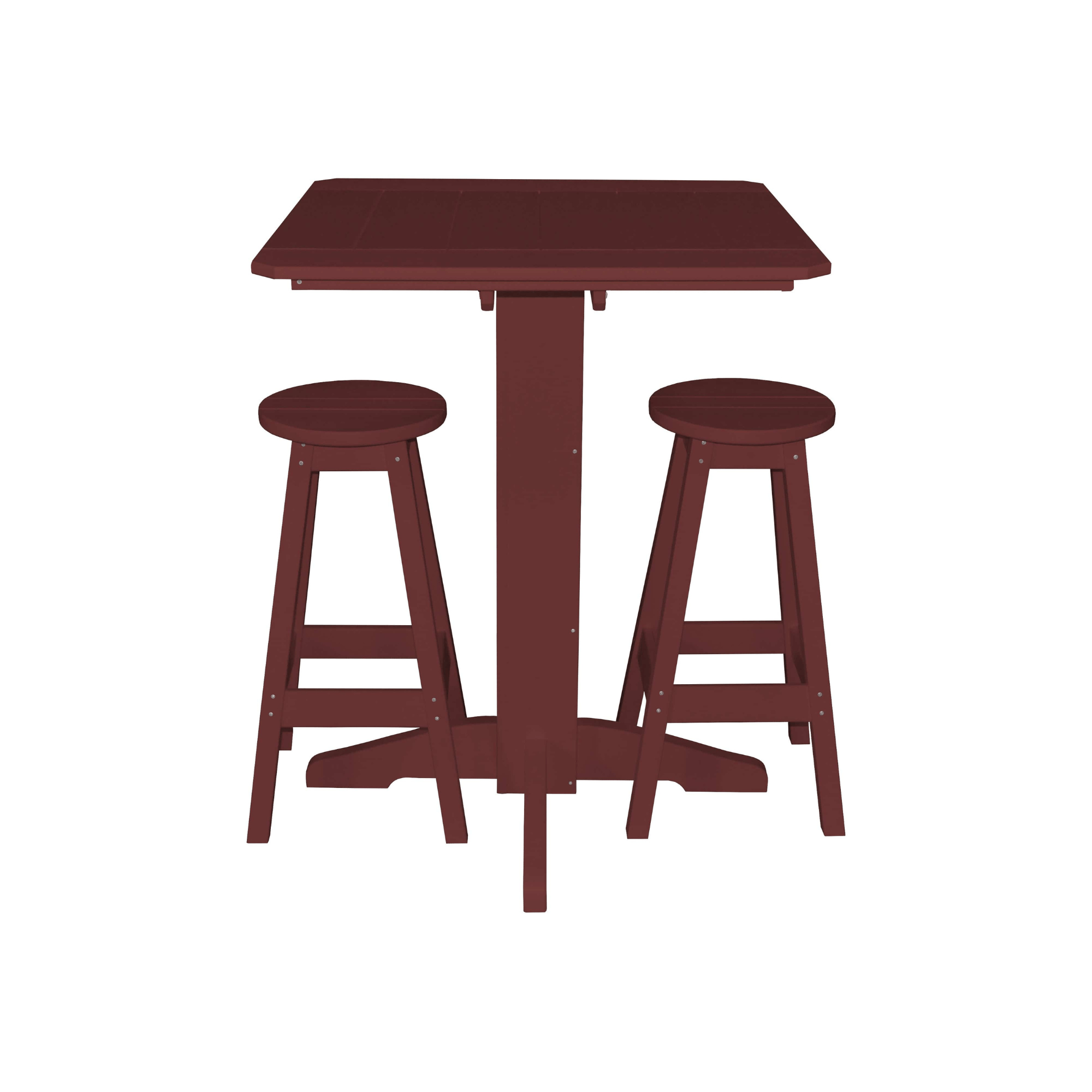 Keystone Amish Co. Sierra 3-Piece Poly Outdoor Bar Set