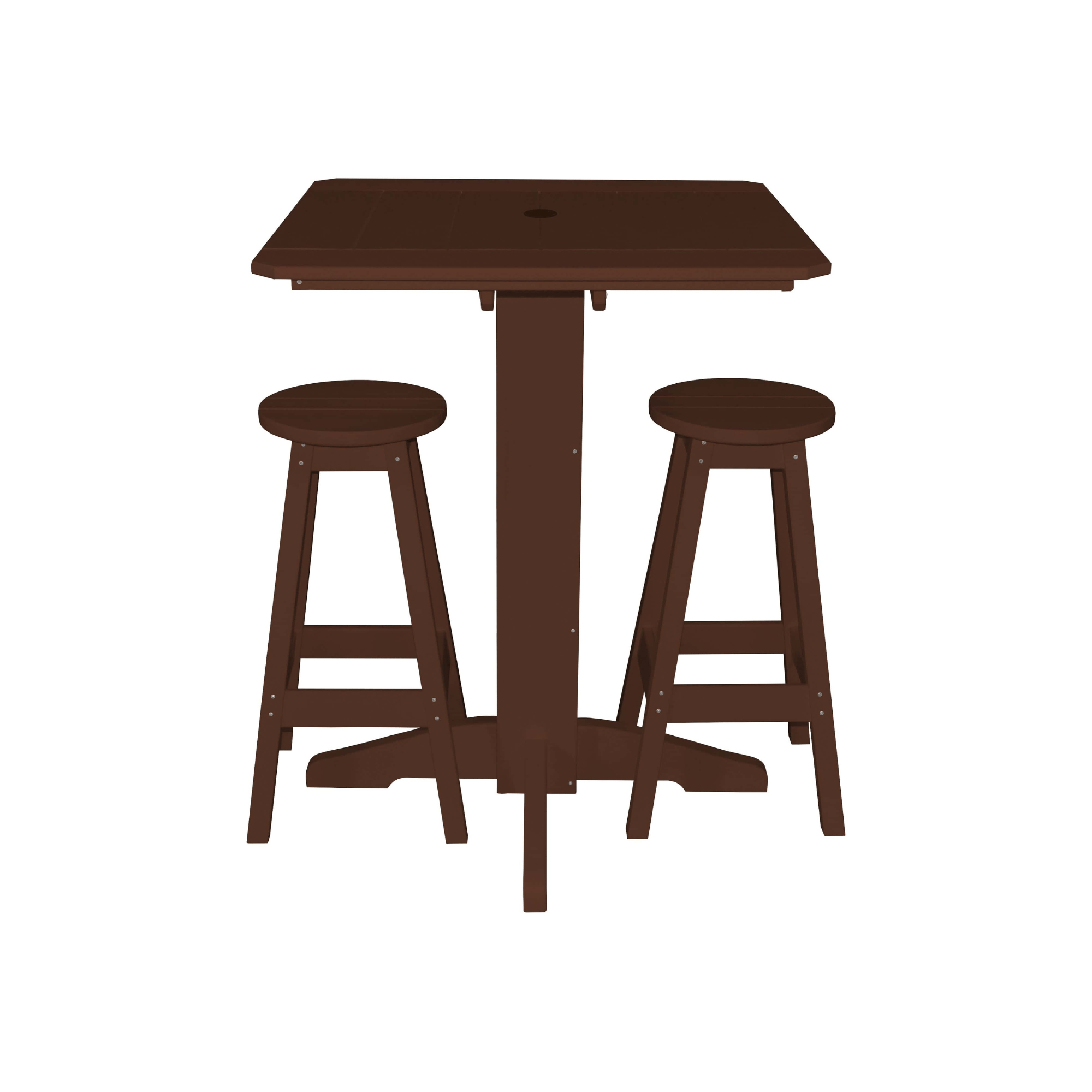 Keystone Amish Co. Sierra 3-Piece Poly Outdoor Bar Set