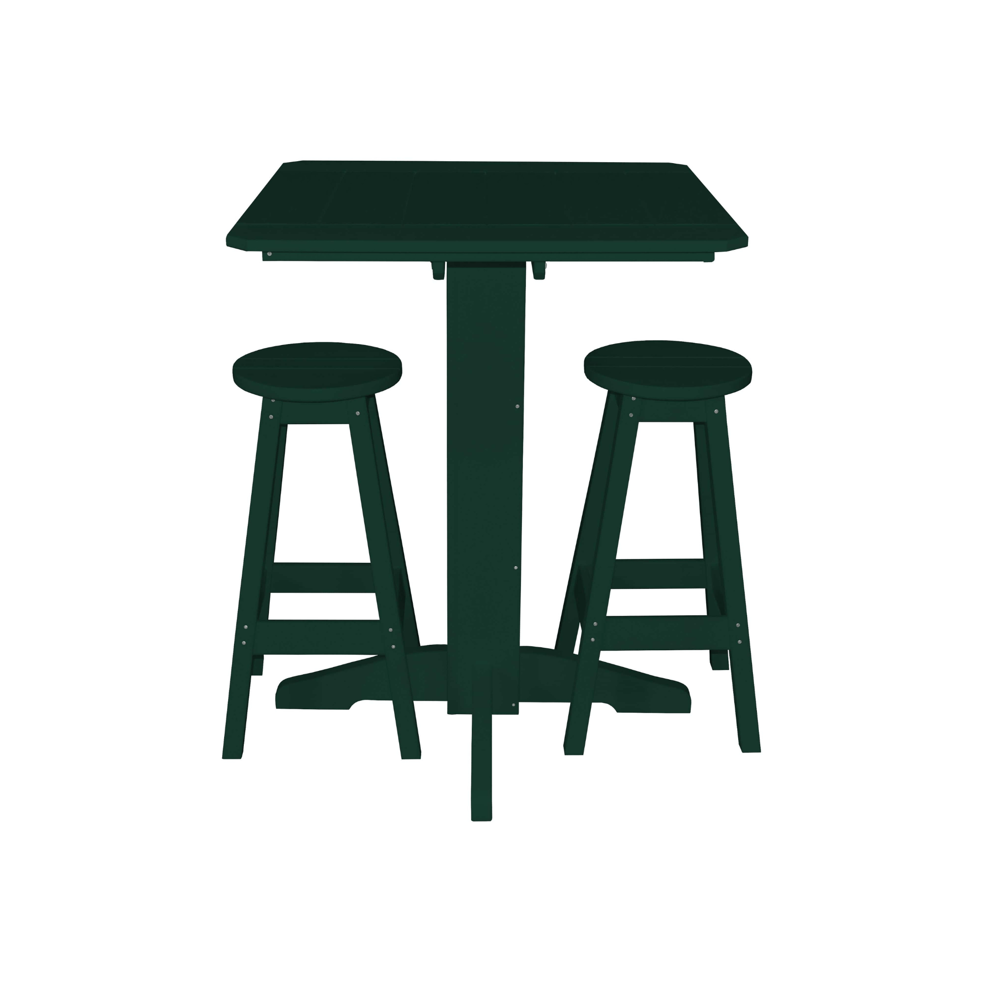 Keystone Amish Co. Sierra 3-Piece Poly Outdoor Bar Set