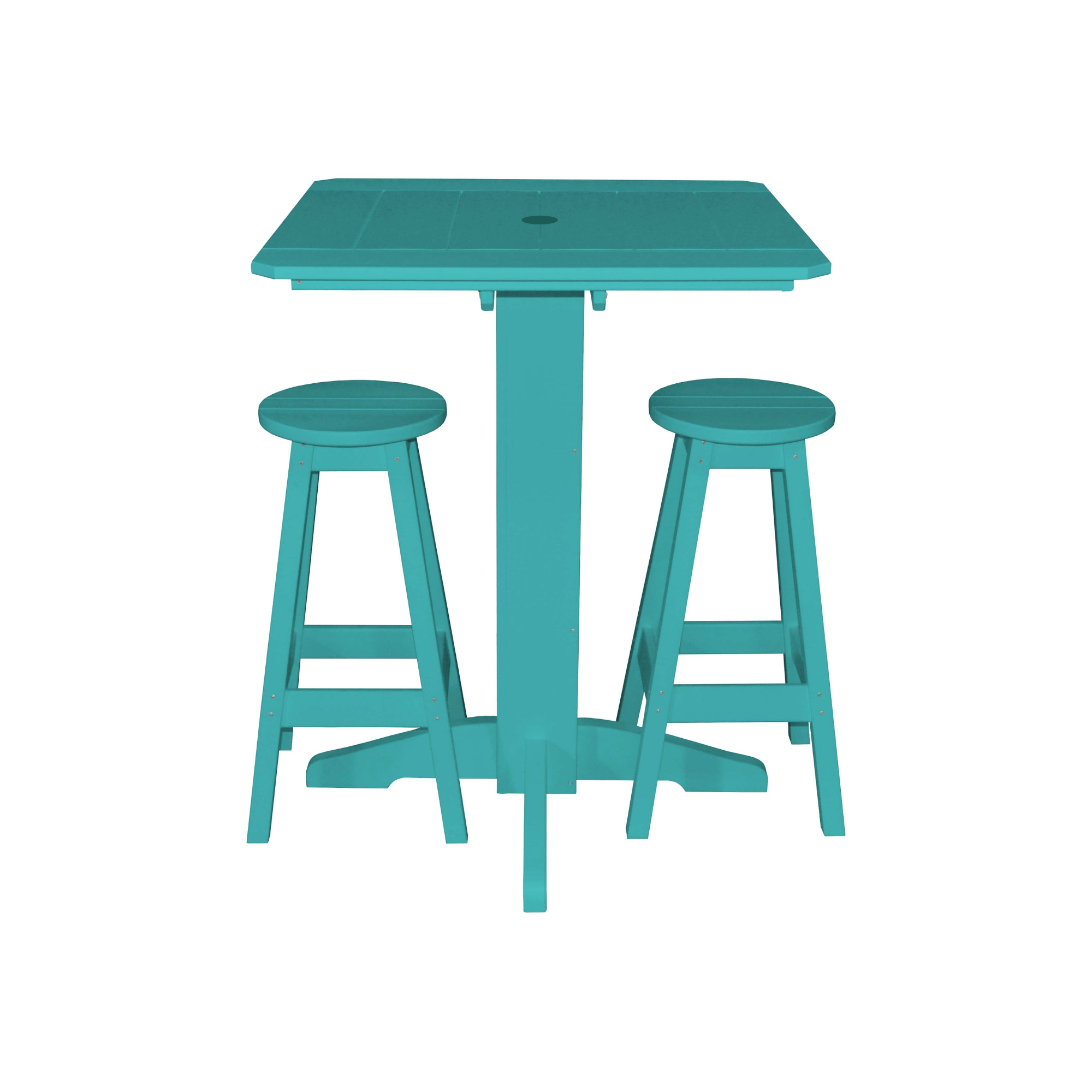 Keystone Amish Co. Sierra 3-Piece Poly Outdoor Bar Set